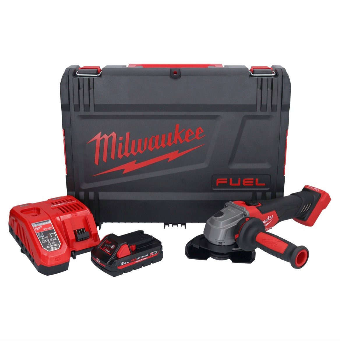 Milwaukee Akku-Winkelschleifer M18 FSAG115X-301X Akku Winkelschleifer 18 V 115 mm Brushless + 1x