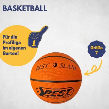 Best Sporting Basketball Basketball Größe 7 Brown/Cream mit offiziellem Gewicht & Größe, Basketball mit offiziellem Gewicht & Größe