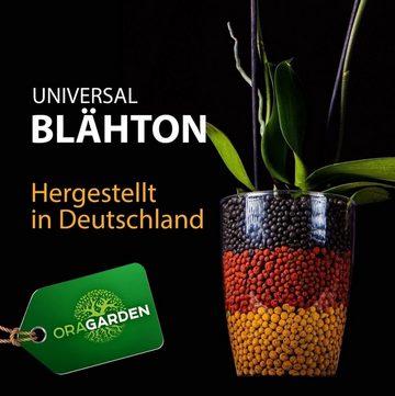 OraGarden Blähton Blähton Dekoton Hydrokultur - div Farben + Körnungen Rot-intensiv 1,0 L 8-16 mm, (1-St)