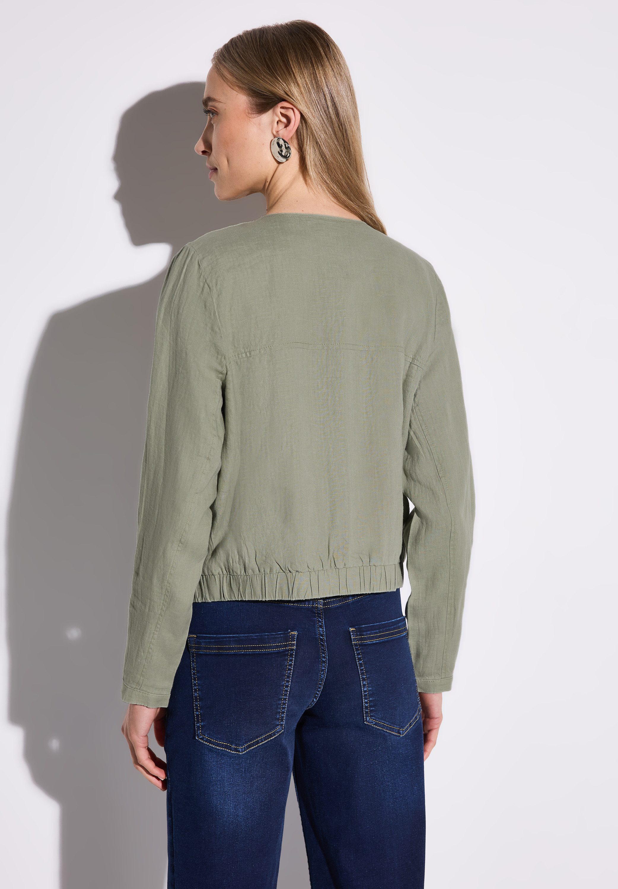 STREET ONE Blouson mit Rundhalsausschnitt günstig online kaufen