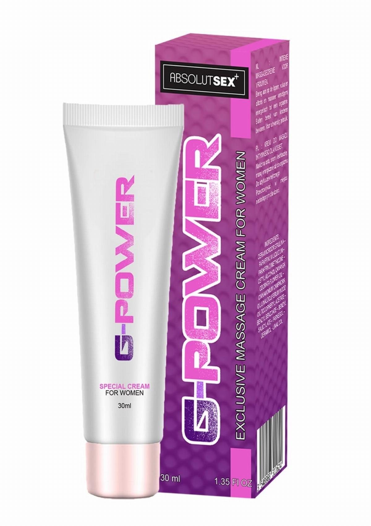 Stimulationsgel G-Power Klitoriscreme - 30 ml