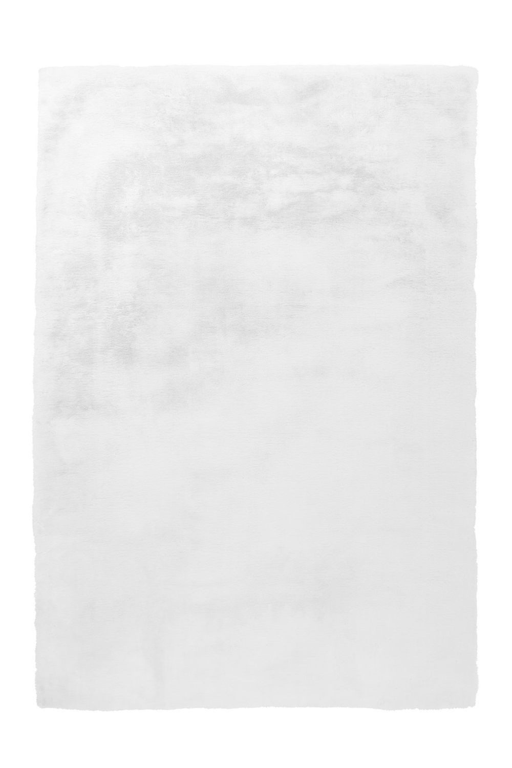 Teppich Boss Hochflor-Teppich Hochflor Teppich Robert 125 - Weiß, rechteckig, Höhe: 45 mm