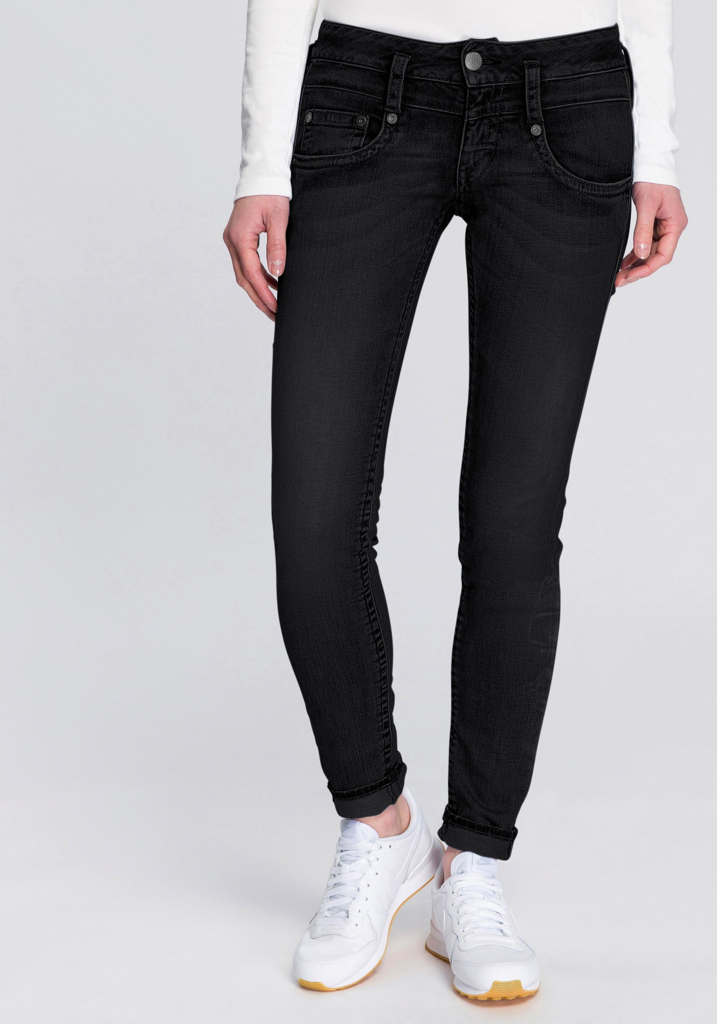 Herrlicher Röhrenjeans PITCH SLIM REUSED DENIM günstig online kaufen