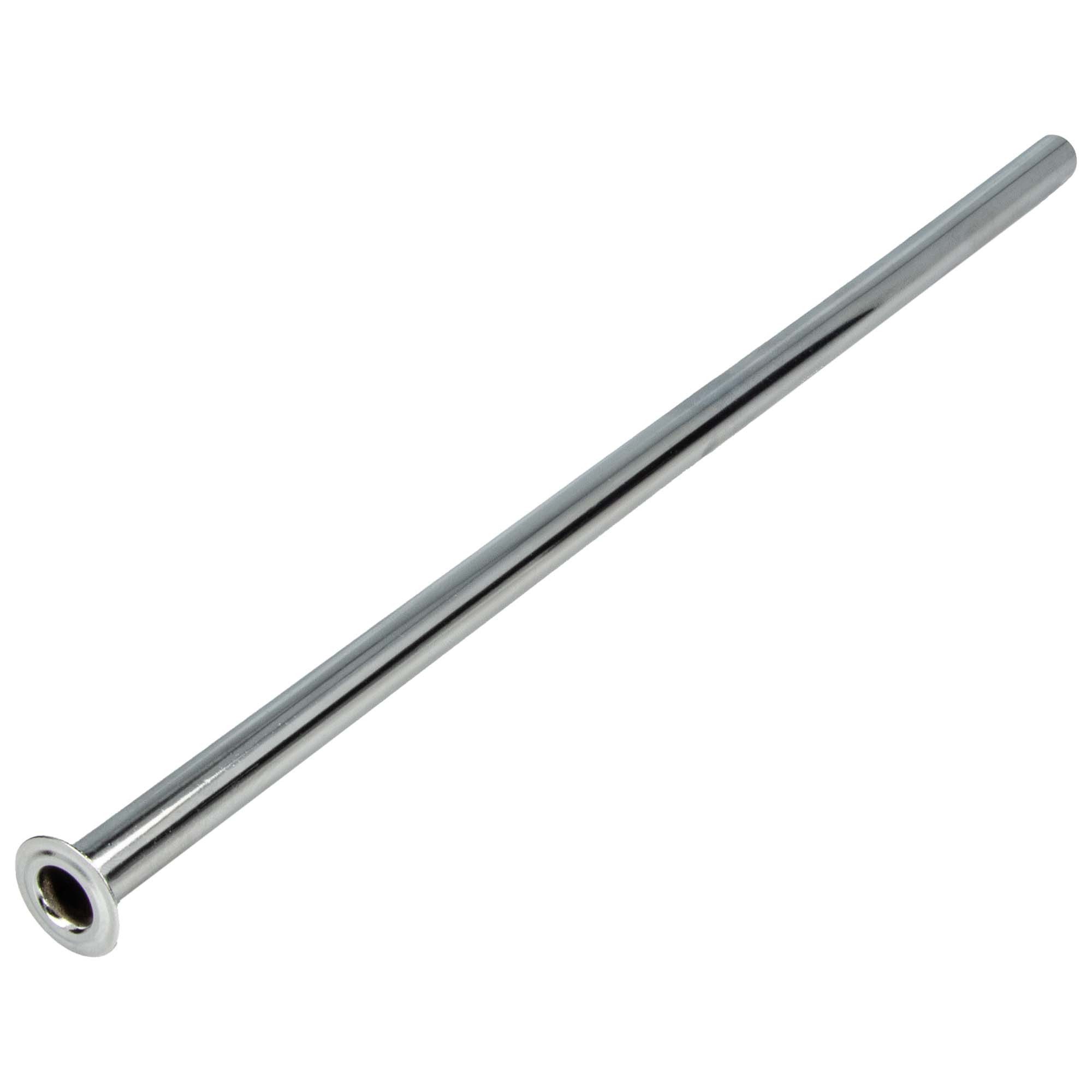 tecuro Kupferrohr Kupferrohr, weich, Ø 10 mm, m. 1/2 Zoll Bördelrand und Anschlussmutter, Rohr 500 mm (ohne Anschlussmutter)