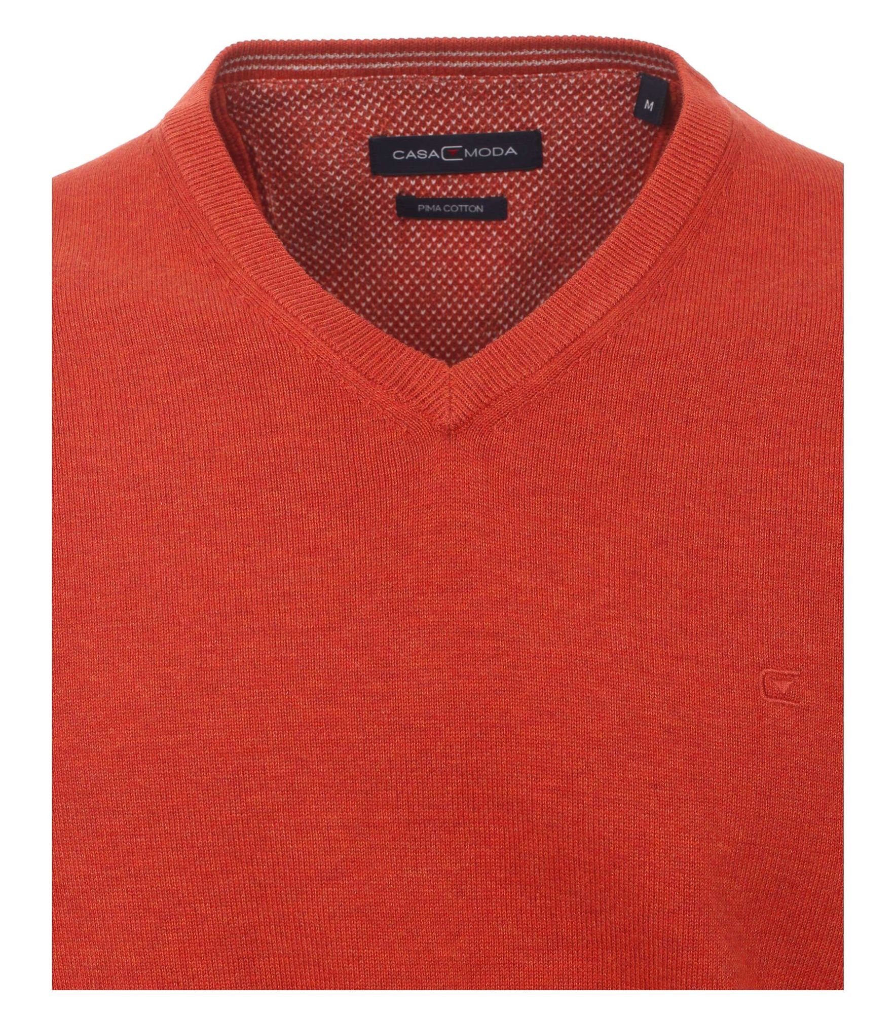 CASAMODA V-Ausschnitt-Pullover 004430 PIMA-Baumwolle günstig online kaufen