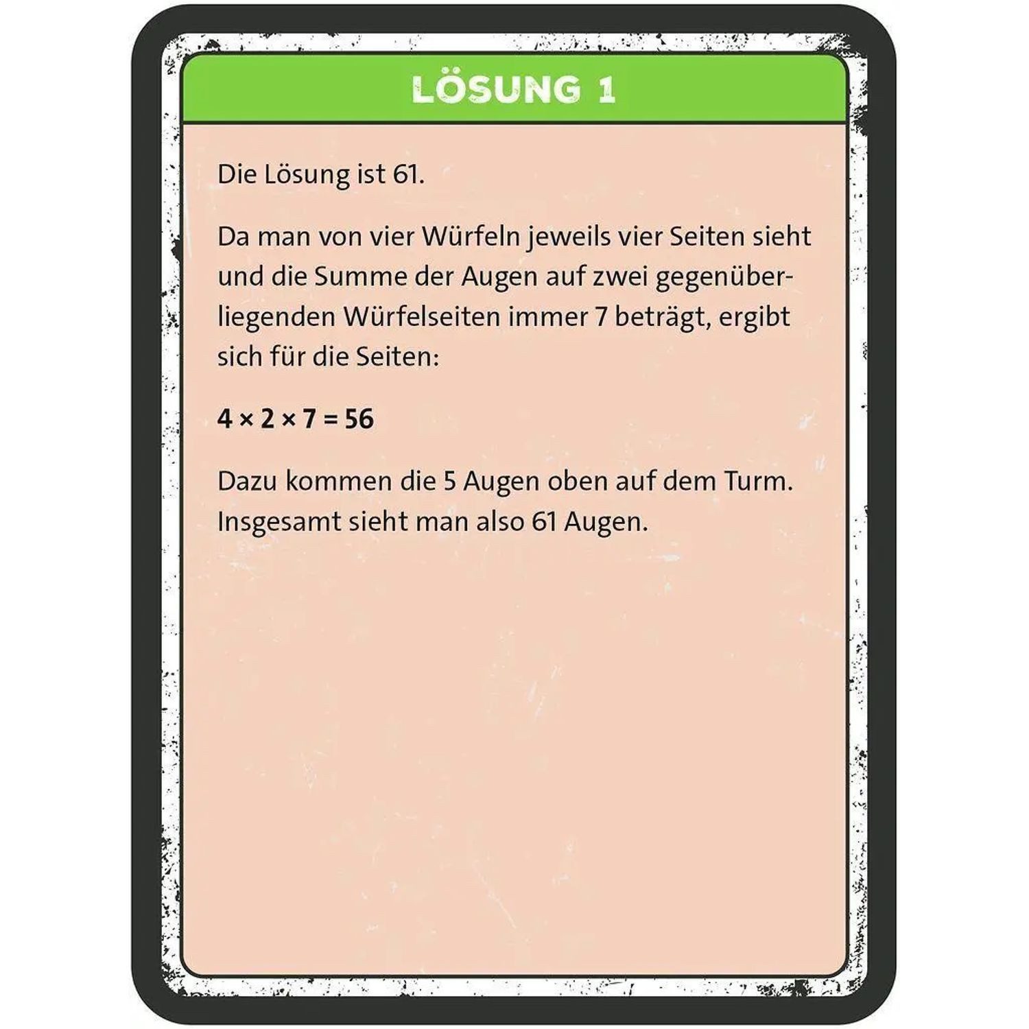 Moses. Verlag Spiel Die große Box der Würfelrätsel