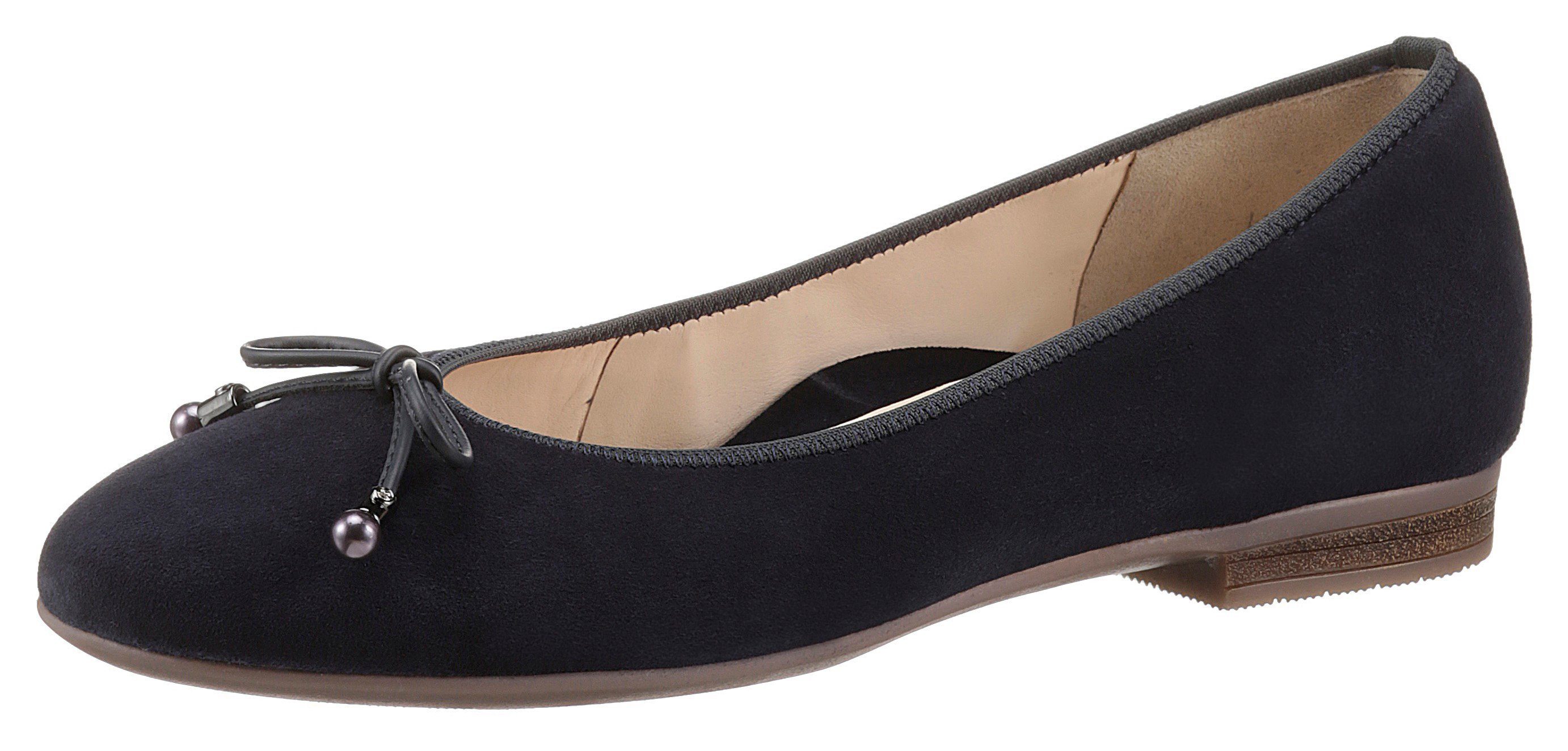 Ara SARDINIA Ballerina Loafer, Festtagsschuh, Business Schuh mit eleganter Schleife