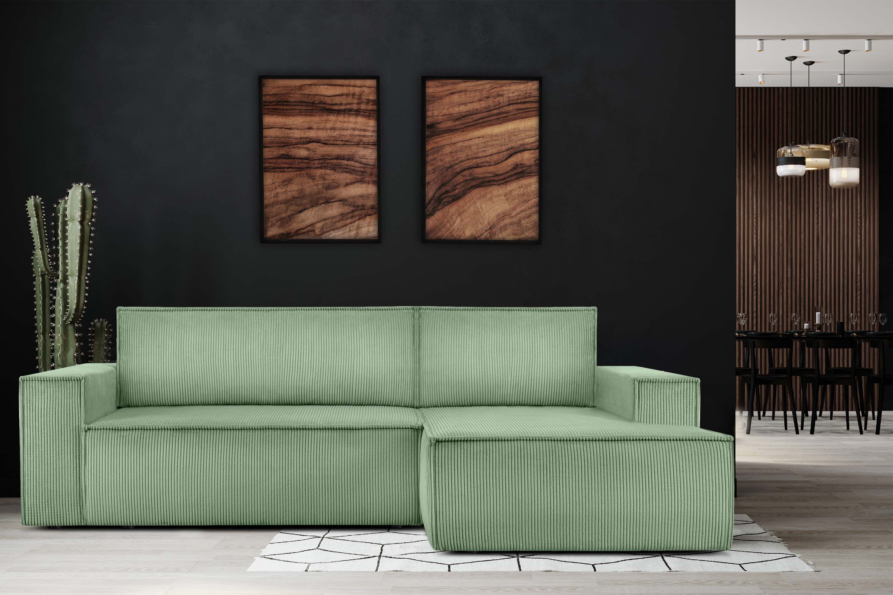 KONSIMO® Ecksofa NAPI Ecksofa rechts, hergestellt günstig online kaufen
