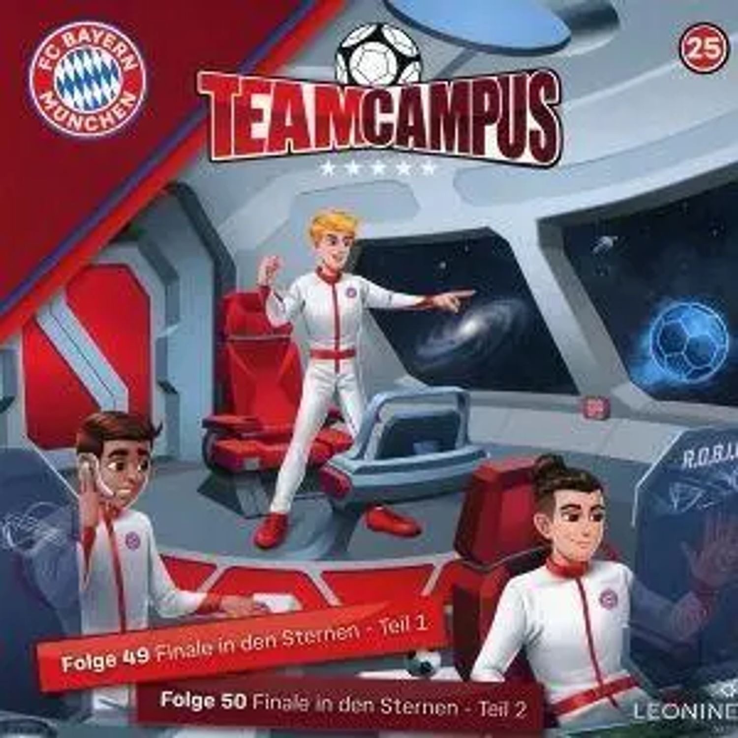 Leonine Hörspiel FC Bayern Team Campus (Fußball) (CD 25)