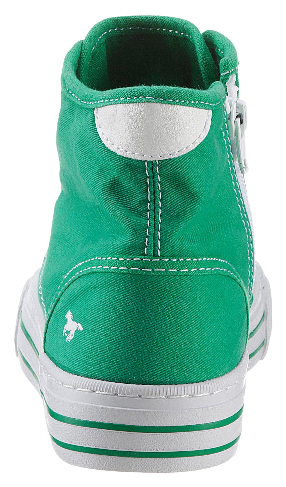 Mustang Shoes High-Top-Sneaker, Freizeitschuh, Schnürboots, Plateau, günstig online kaufen