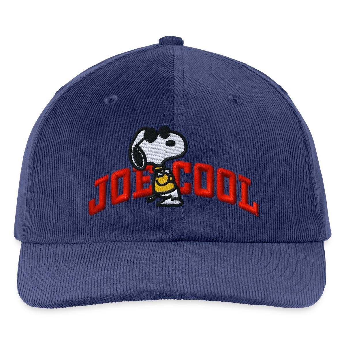 Spreadshirt Peanuts Snoopy Joe Cool Sonnenbrille Stick Bestickte Cord Cap (1-St)