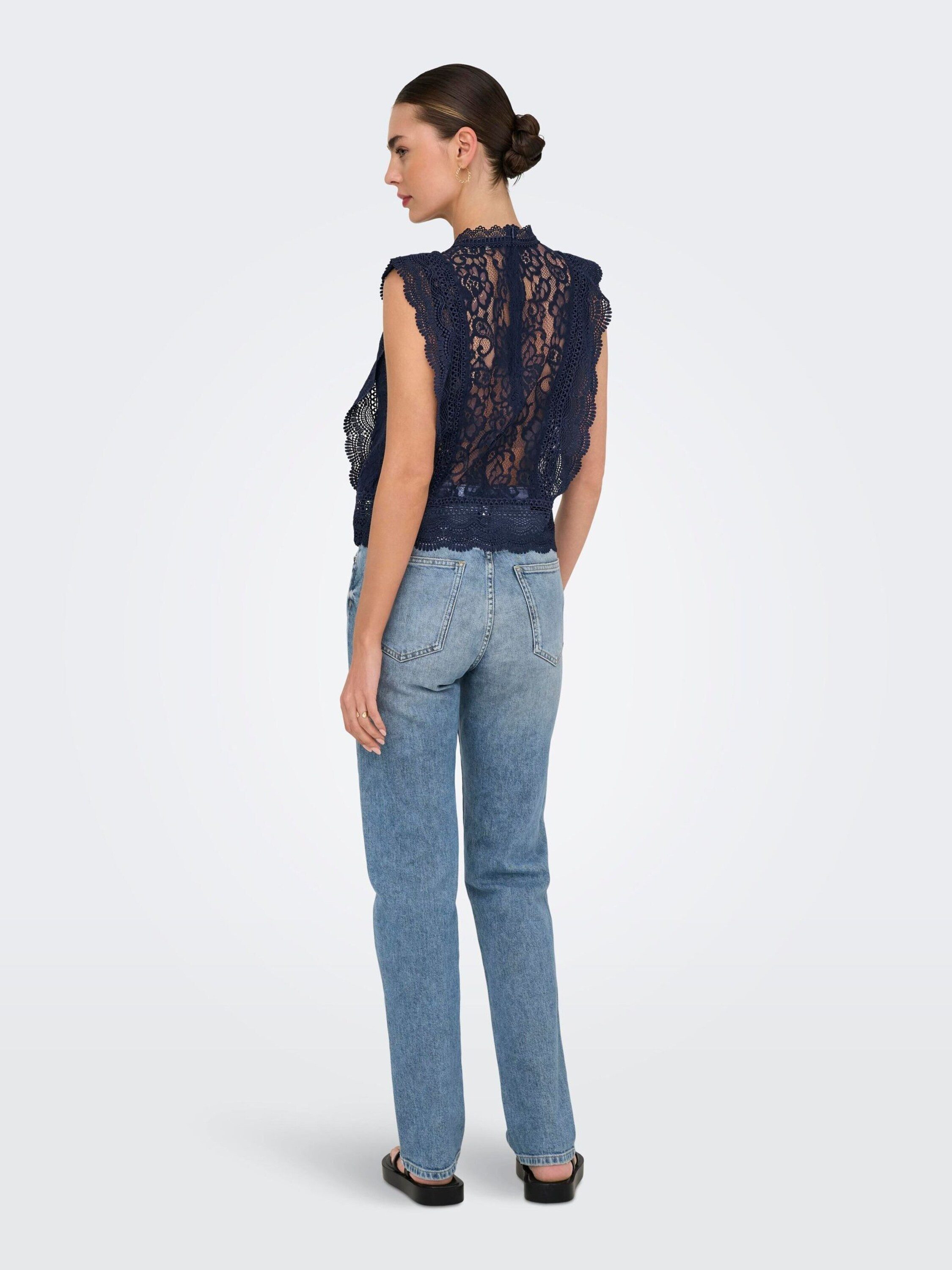 ONLY Funktionsbluse ONLKARO (1-tlg) Spitze