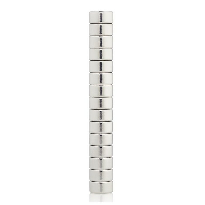 Lumaland Magnet Mini Magnete (1-St) stark für Whiteboard Magnettafel Kühlschrank Ø 8 x 10 mm