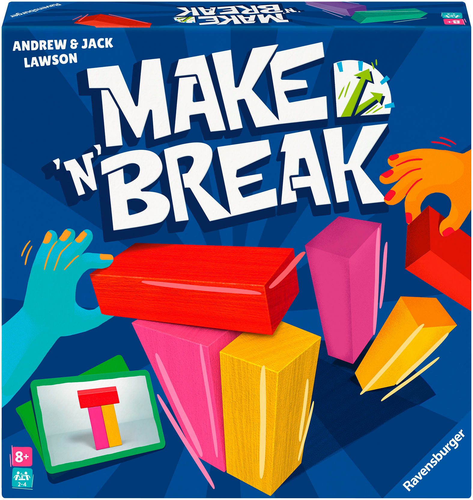 Ravensburger Spiel Make 'n' Break, Gesellschaftsspiel, Made in Europe