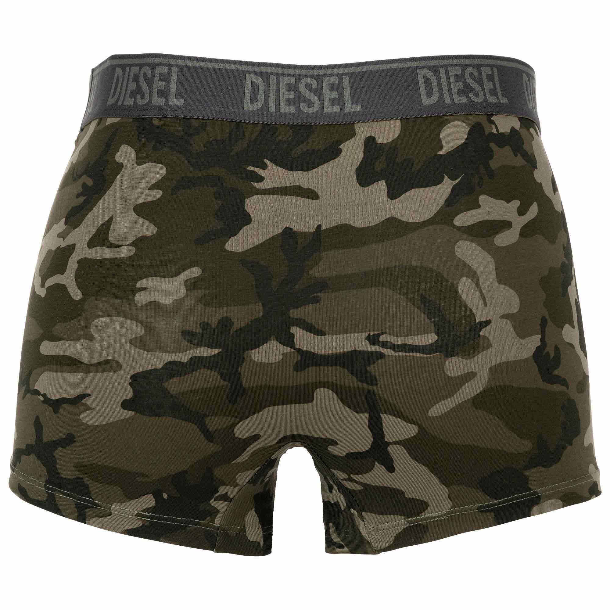 Herren Boxer Boxershorts, - Diesel Grün/Schwarz Pack 3er