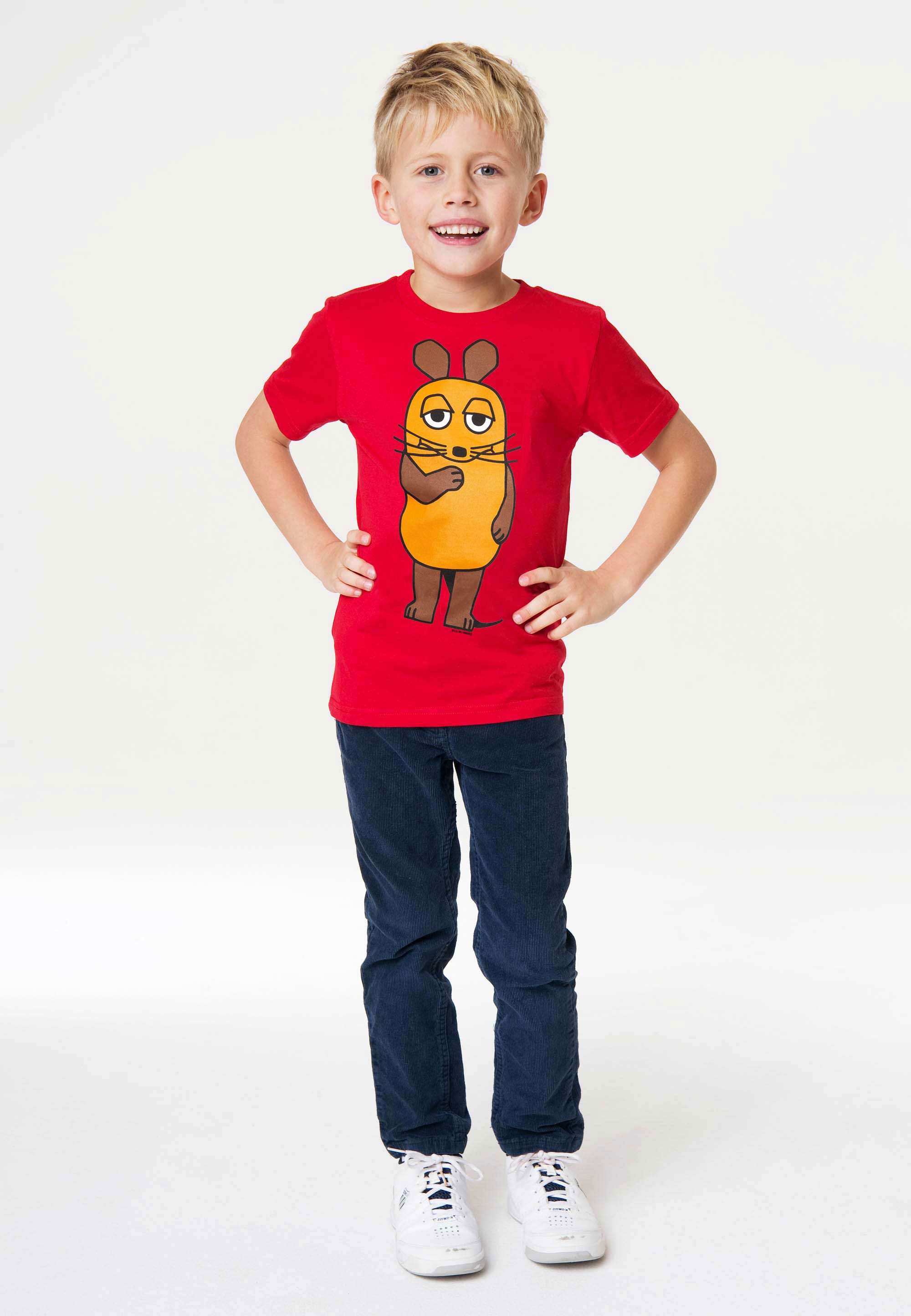 LOGOSHIRT T-Shirt Sendung mit der Maus - Maus mit coolem Print