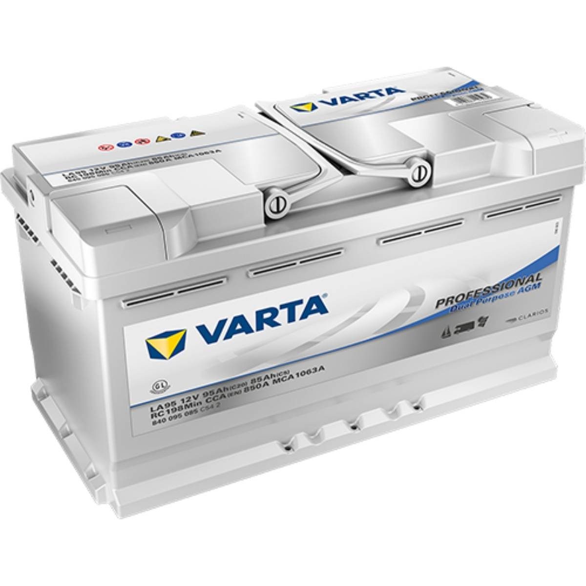 VARTA VARTA LA95 Professional AGM 95Ah 12V 850A Batterie Batterie, (12 V)