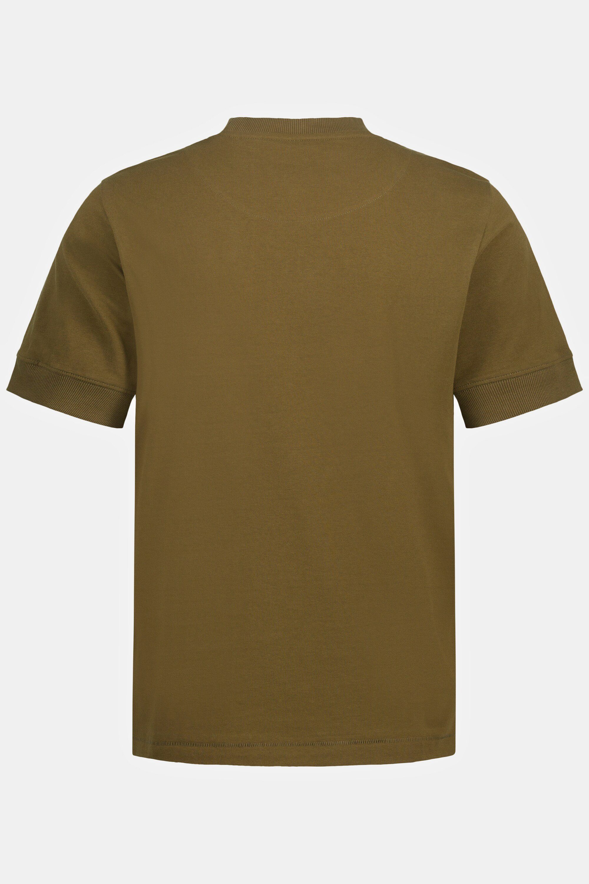 JP1880 T-Shirt T-Shirt Halbarm mit XL 8 Badges Bündchen bis