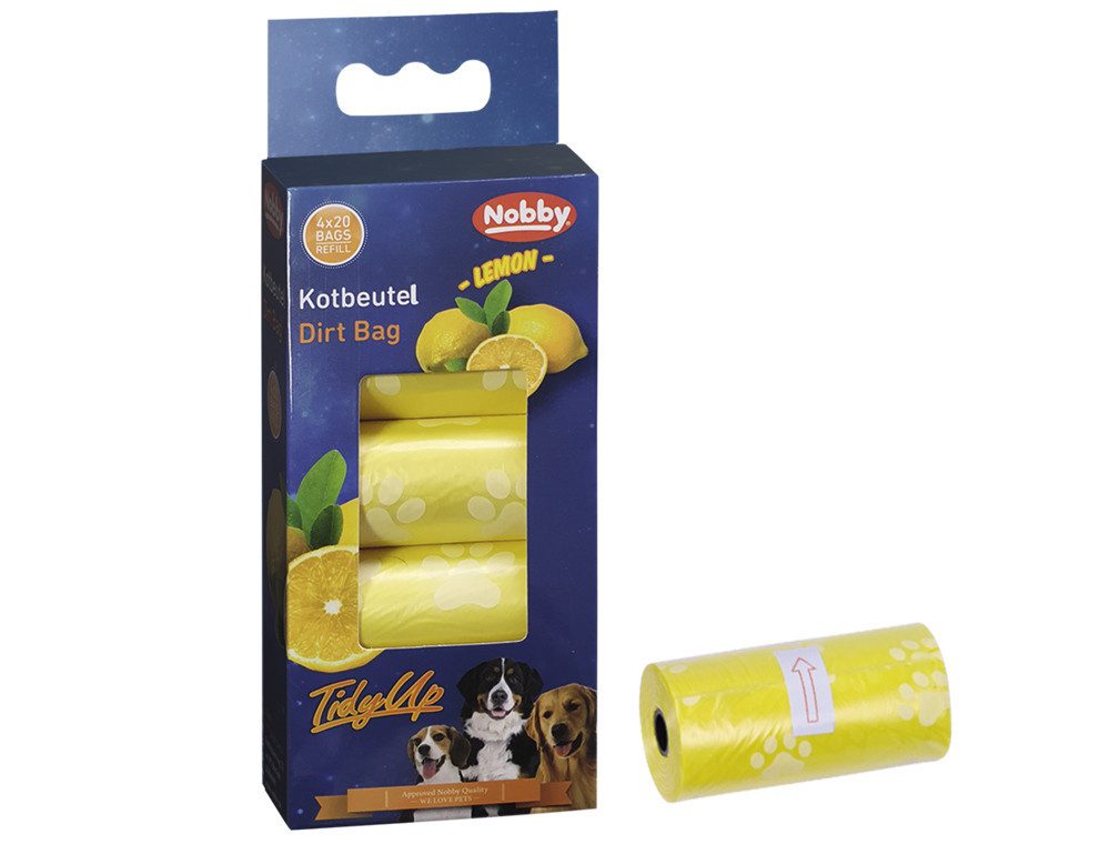 Nobby Hundehandtuch Nobby TidyUp Kotbeutel Lemon günstig online kaufen