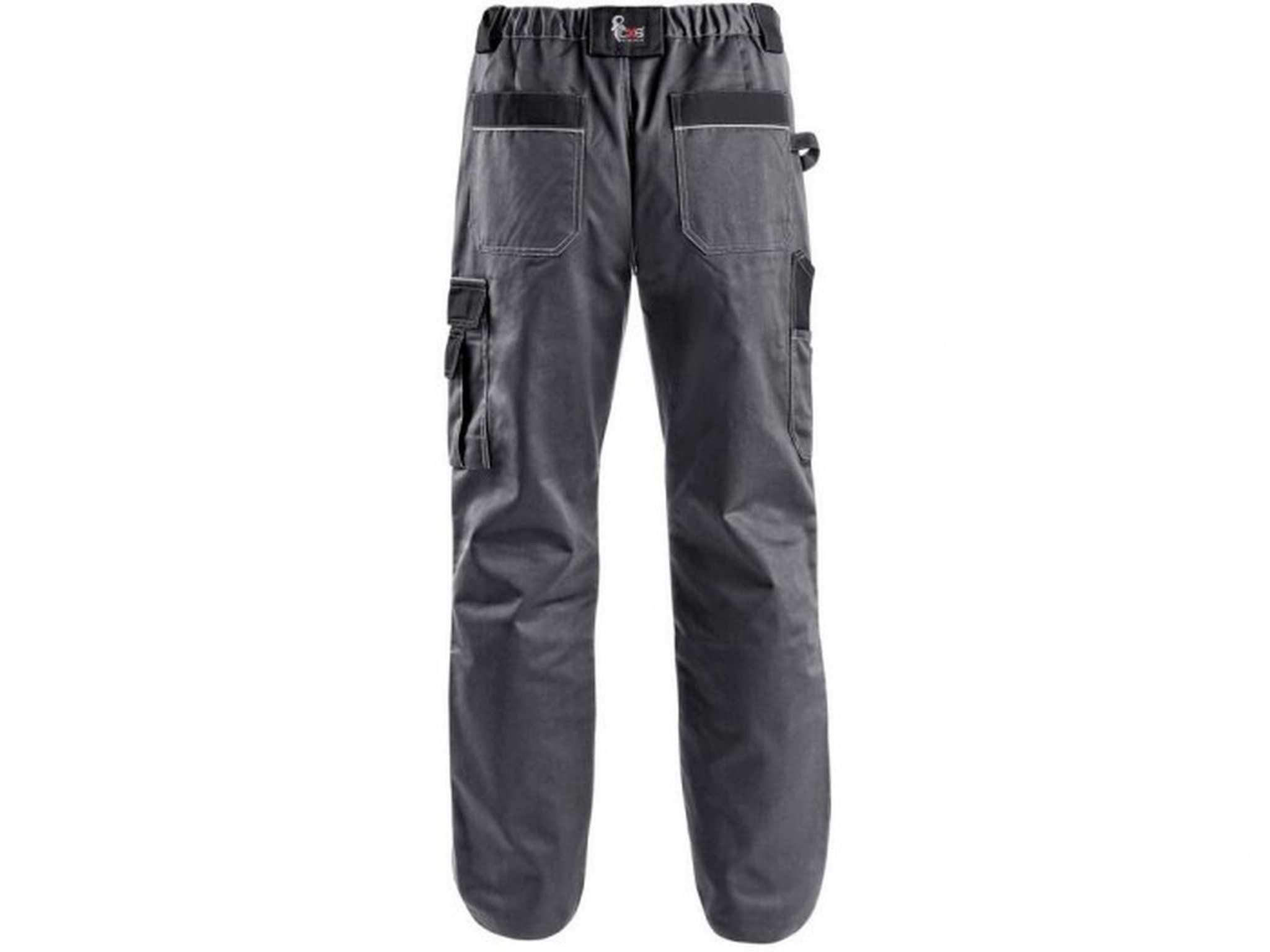 CXS Arbeitshose Arbeitshose Bundhose Multifunktion Hose grau-schwarz – Bild 3 von 3