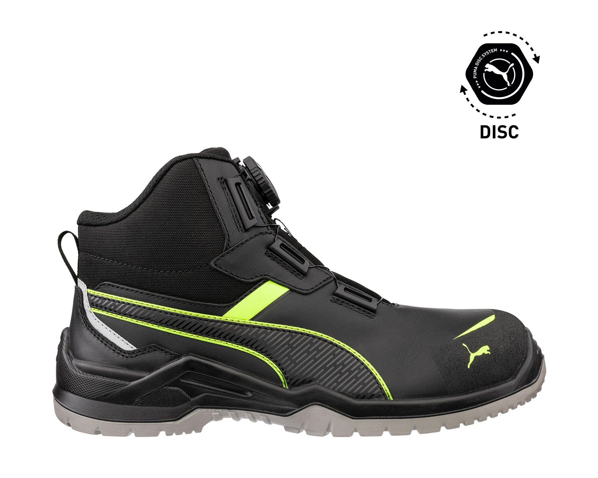 PUMA Safety PUMA SAFETY KRYPTON DISC MID Sicherheitsschuh S3S ESD Sicherheitsschuh Ölbeständige Laufsohle