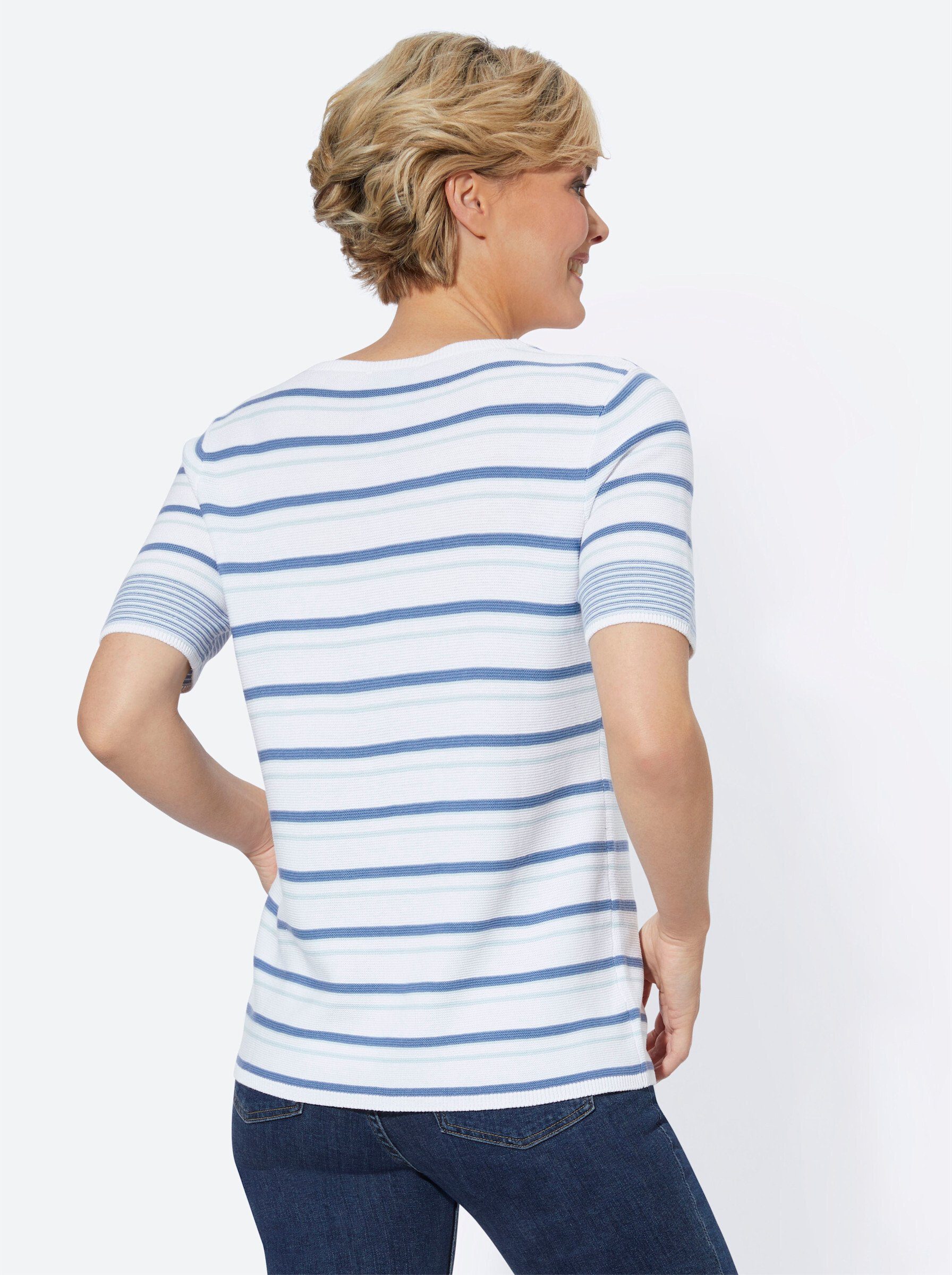 Witt Strickpullover Ringel-Pullover günstig online kaufen
