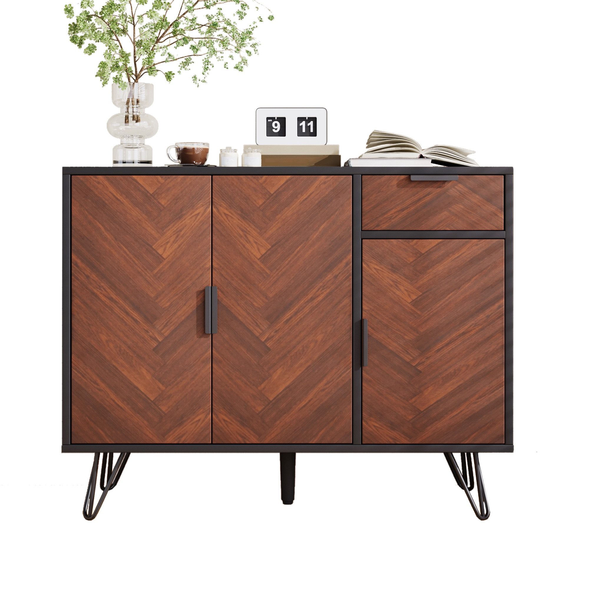 SOFTWEARY Sideboard Breite 90 cm günstig online kaufen