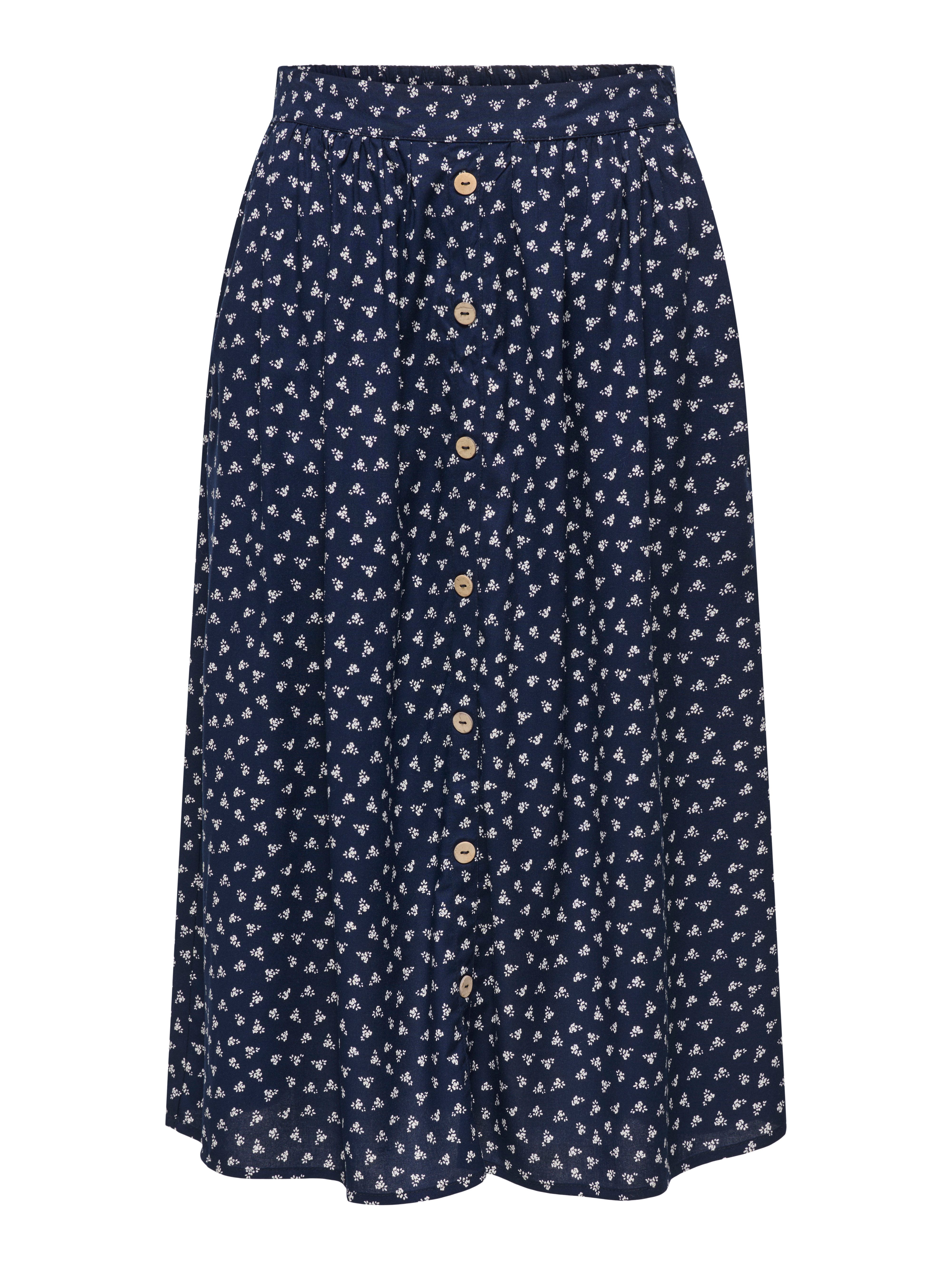 ONLY Sommerrock ONLMILANO AOP LIFE LONG SKIRT WVN NOOS Viskose günstig online kaufen
