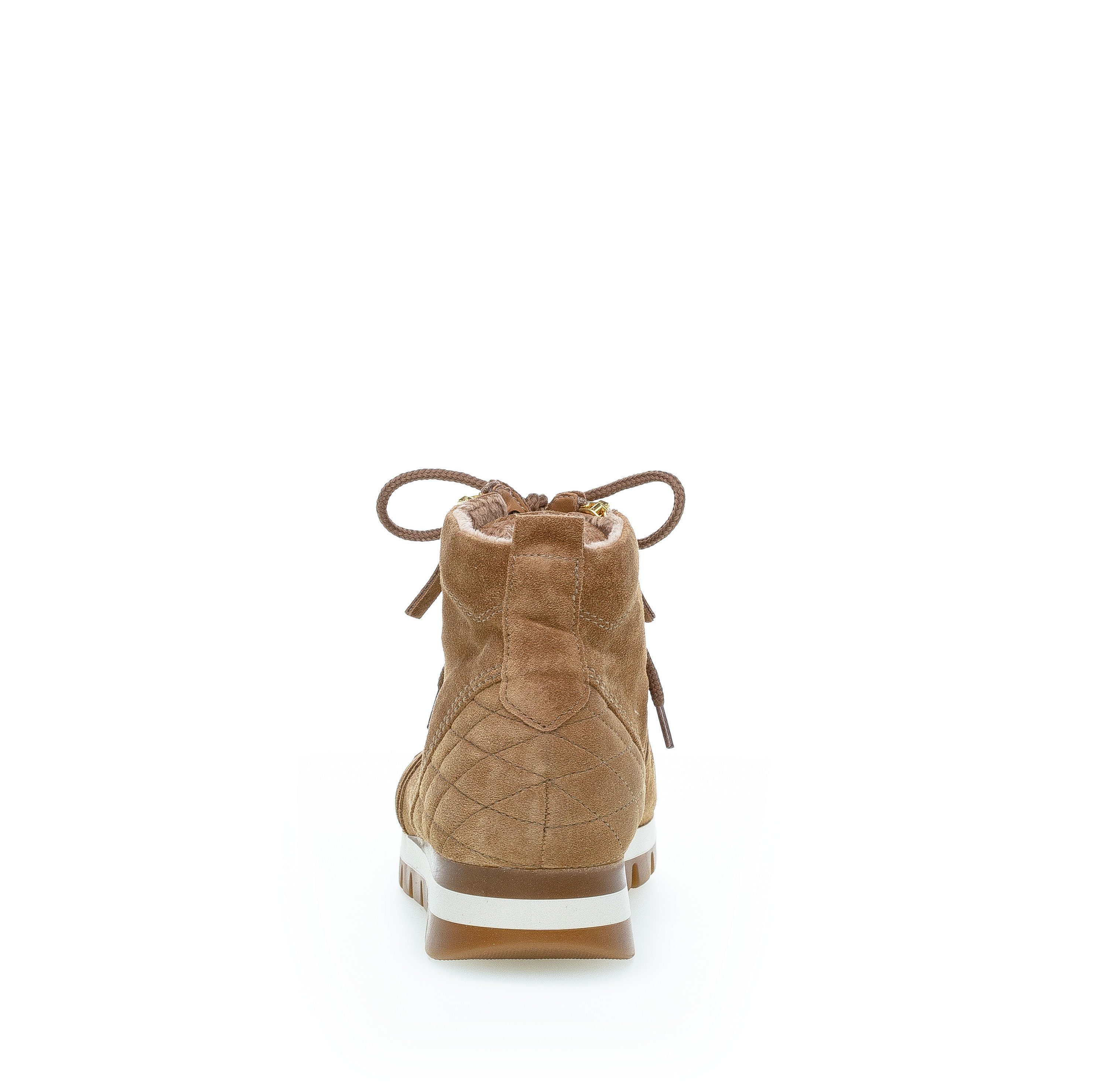 Gabor braun Comfort kombi Sneaker (flausch/gold) 3