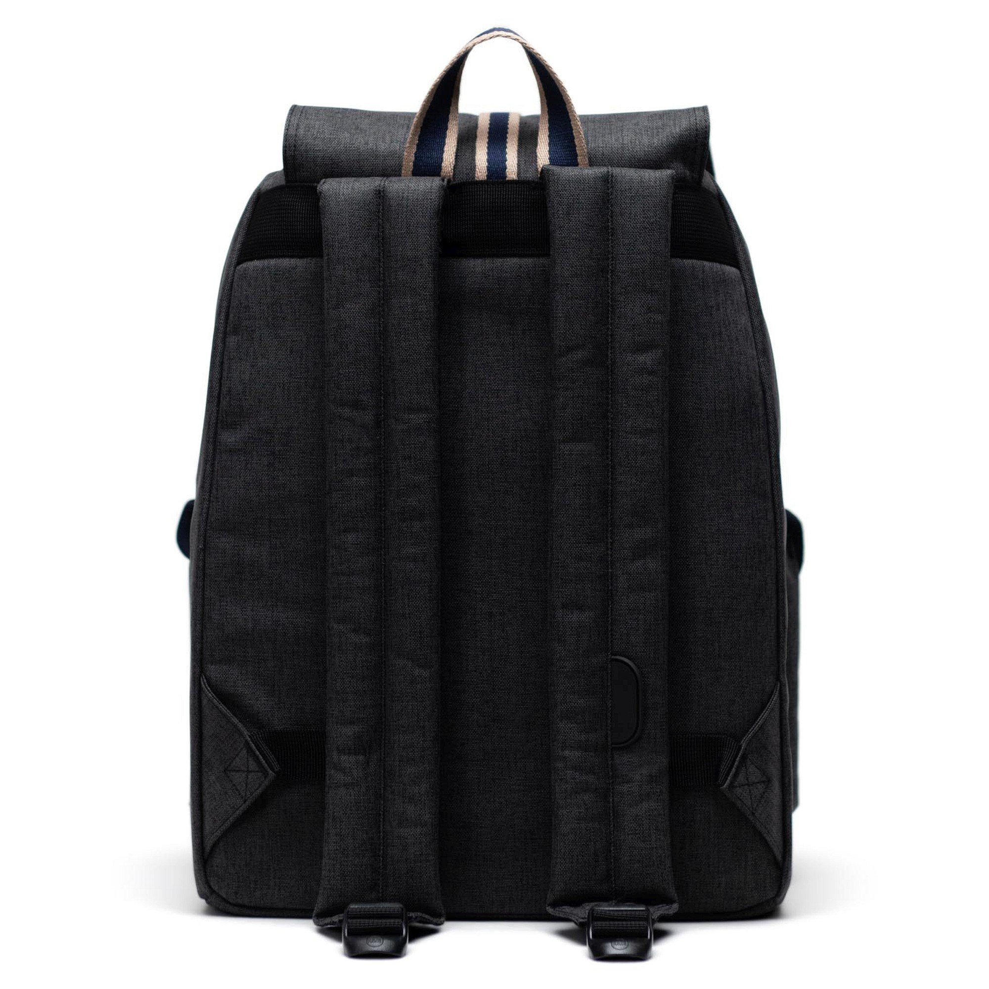 Herschel Schulrucksack Dawson 20.5 - crosshatch/peacoat 42.5 black Rucksack cm