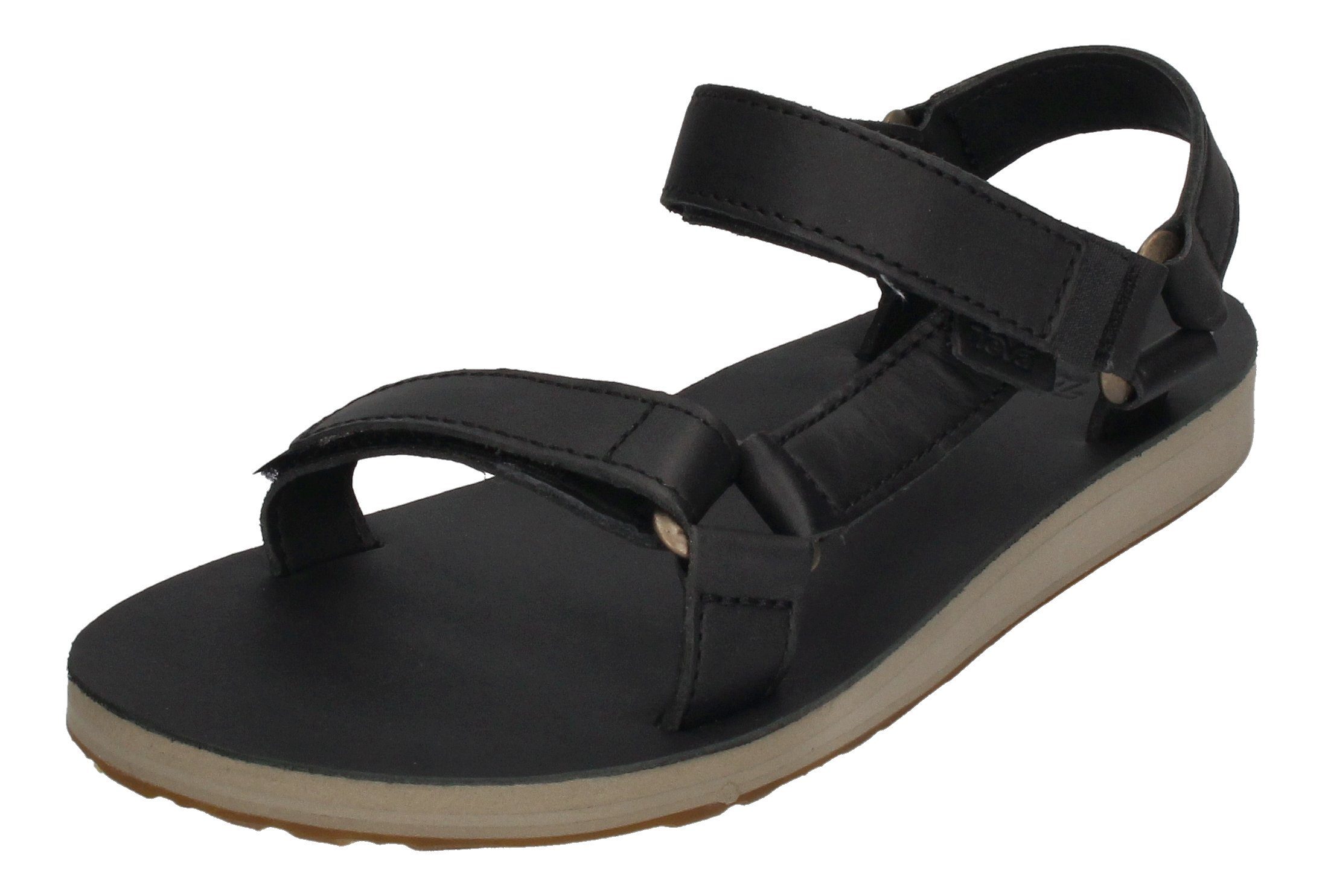 Teva ORIGINAL UNIVERSAL LEATHER 1116637 Plateausandale Black