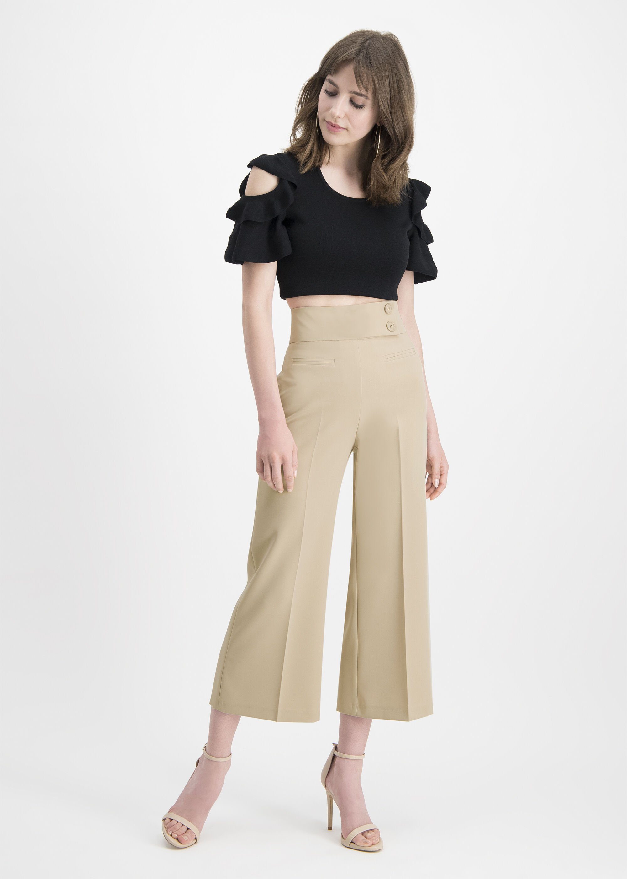 Nicowa Anzughose CORADUE (1-tlg) mit Bügelfalten