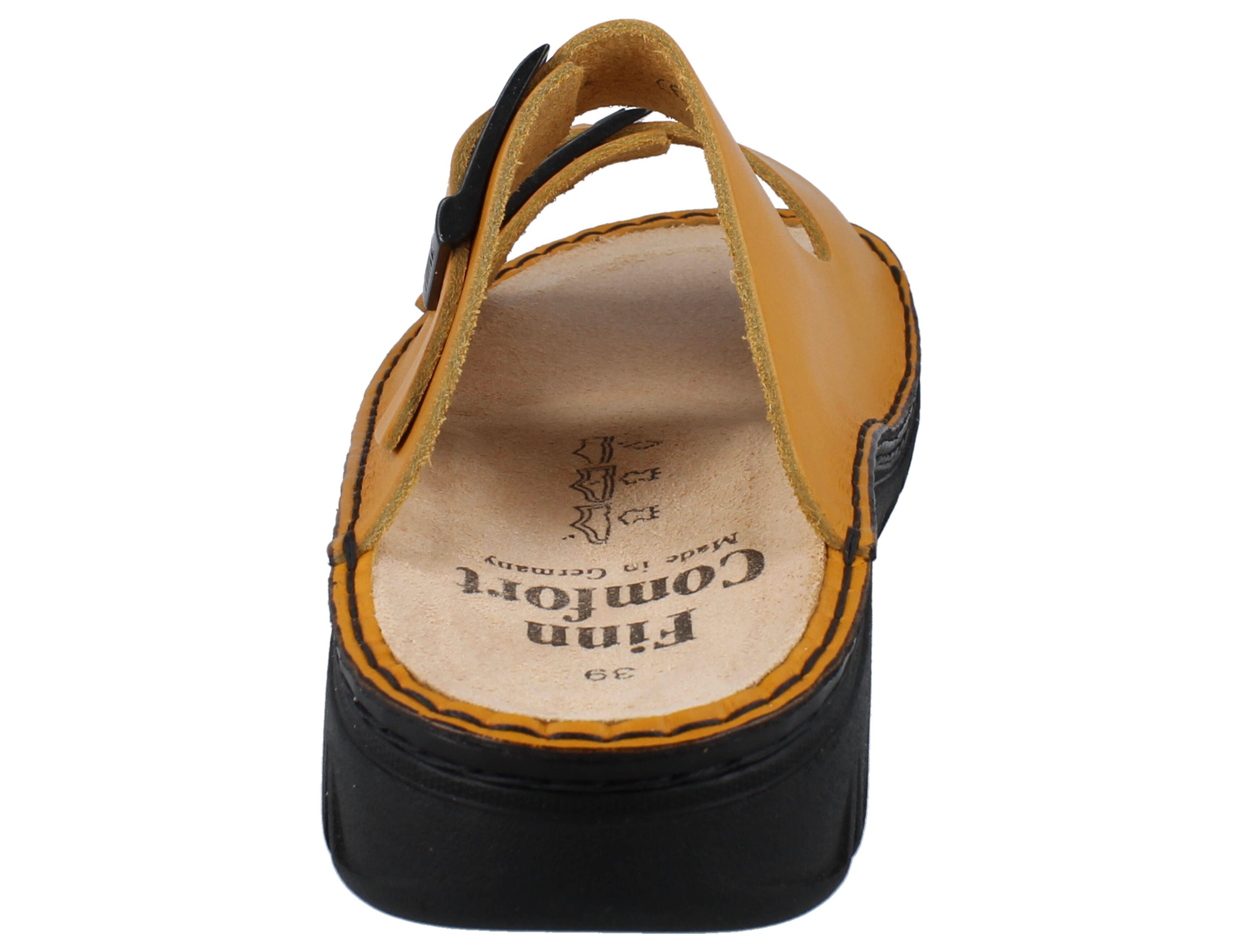 Finn Comfort FINN COMFORT Cayman Soft sun/Sandamil - Größe: 39 Pantolette Wechselfußbett