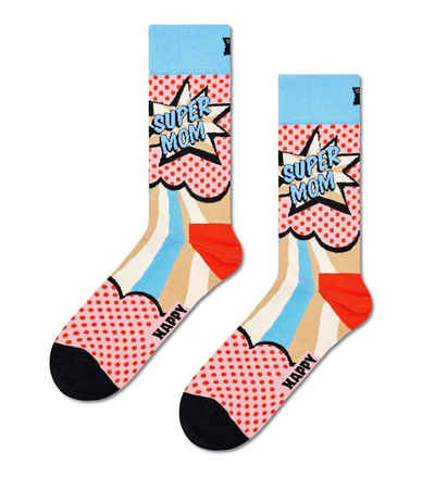 Happy Socks Freizeitsocken Super Mom Socken