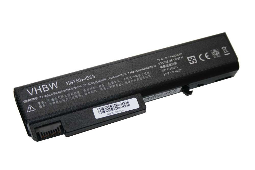 vhbw kompatibel mit HP ProBook 6735b, 6730b, 6700b Laptop-Akku Li-Ion 4400 mAh (10,8 V)
