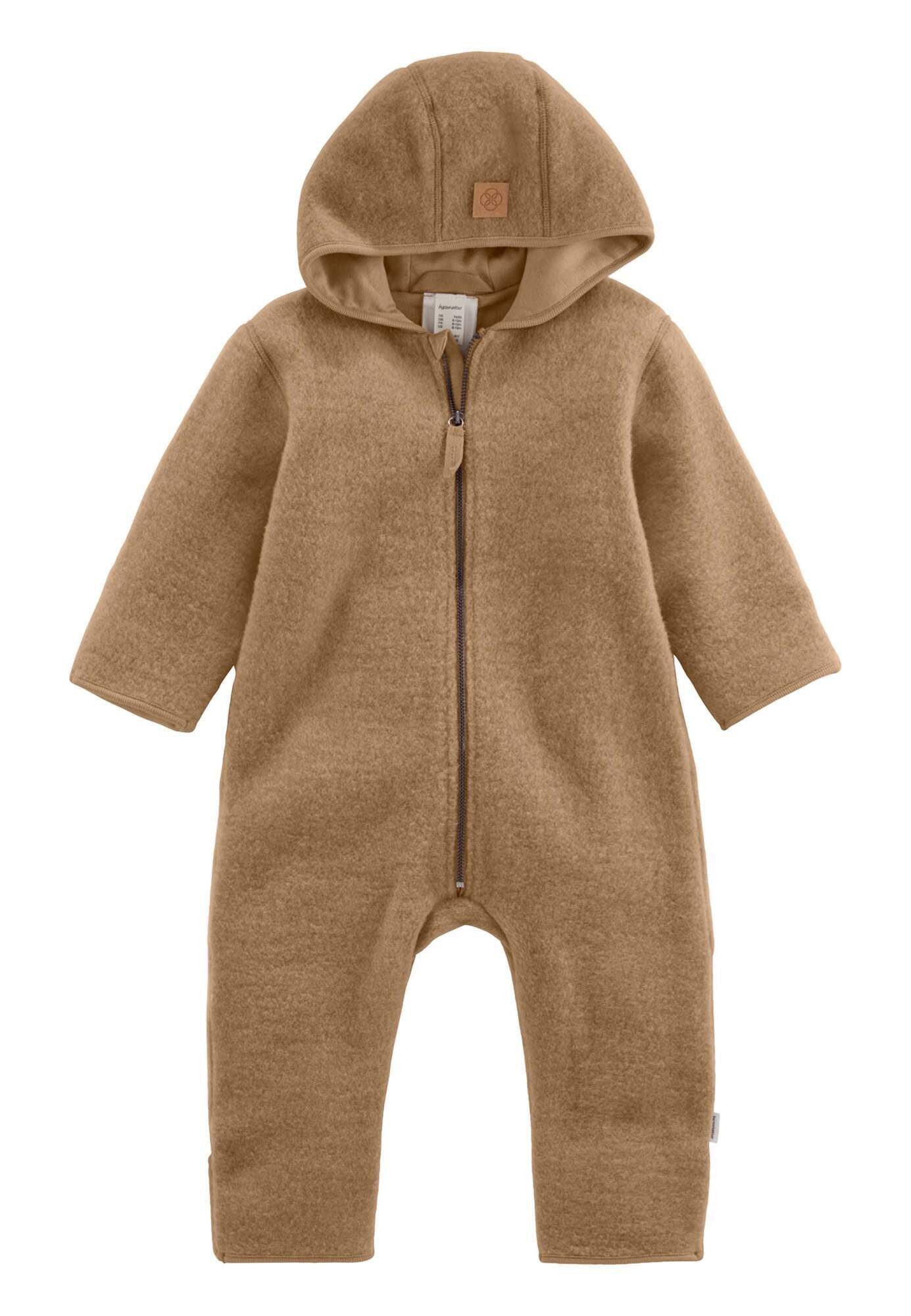 Hessnatur Overall Wollfleece aus reiner Bio-Merinowolle (1-tlg)