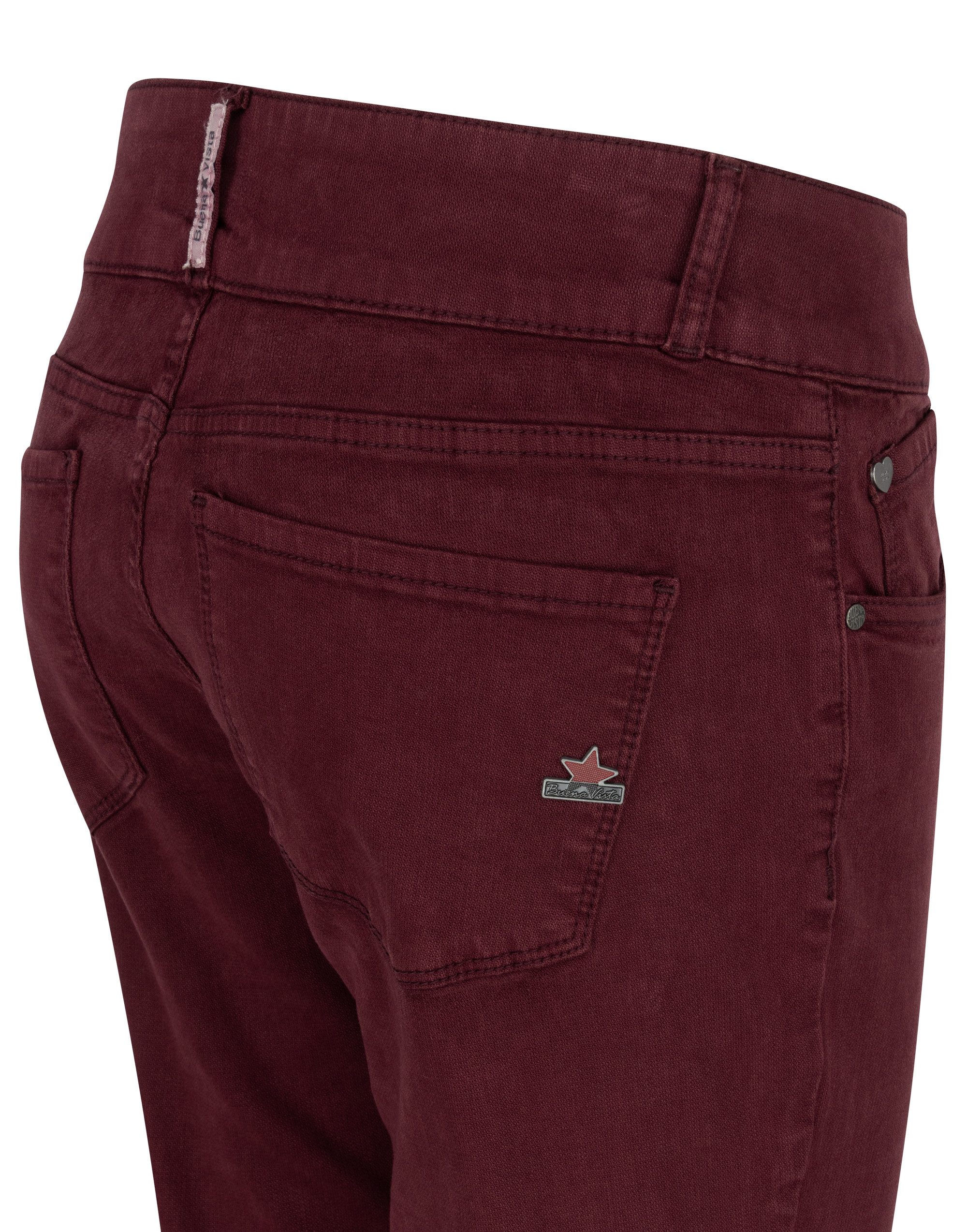 Buena Vista Stretch-Jeans BUENA VISTA TUMMYLESS bordeaux 2509 B5664 4212.8996 - Jacquard Twill
