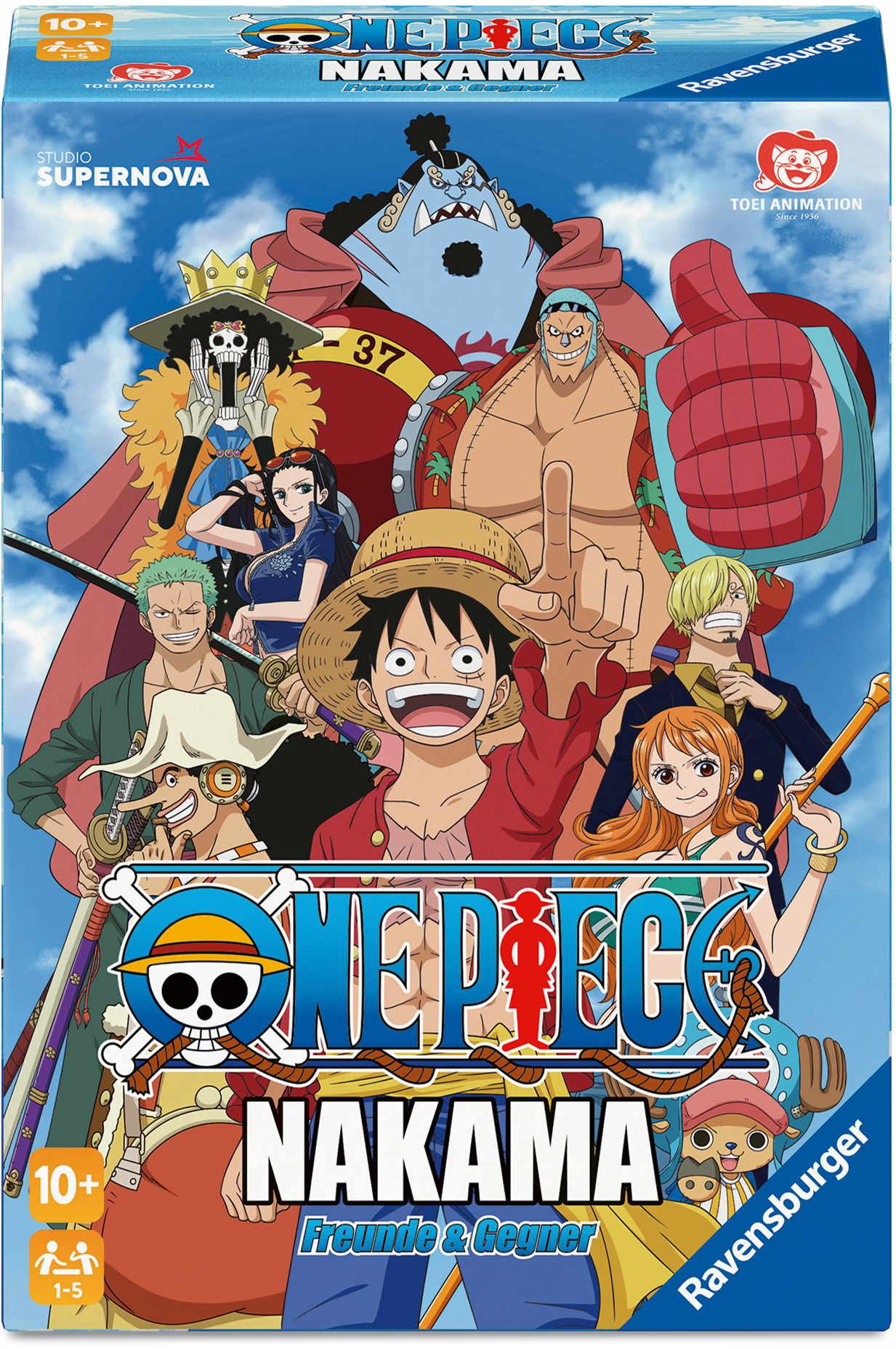Ravensburger Spiel Familienspiel Strategiespiel One Piece Nakama 24869