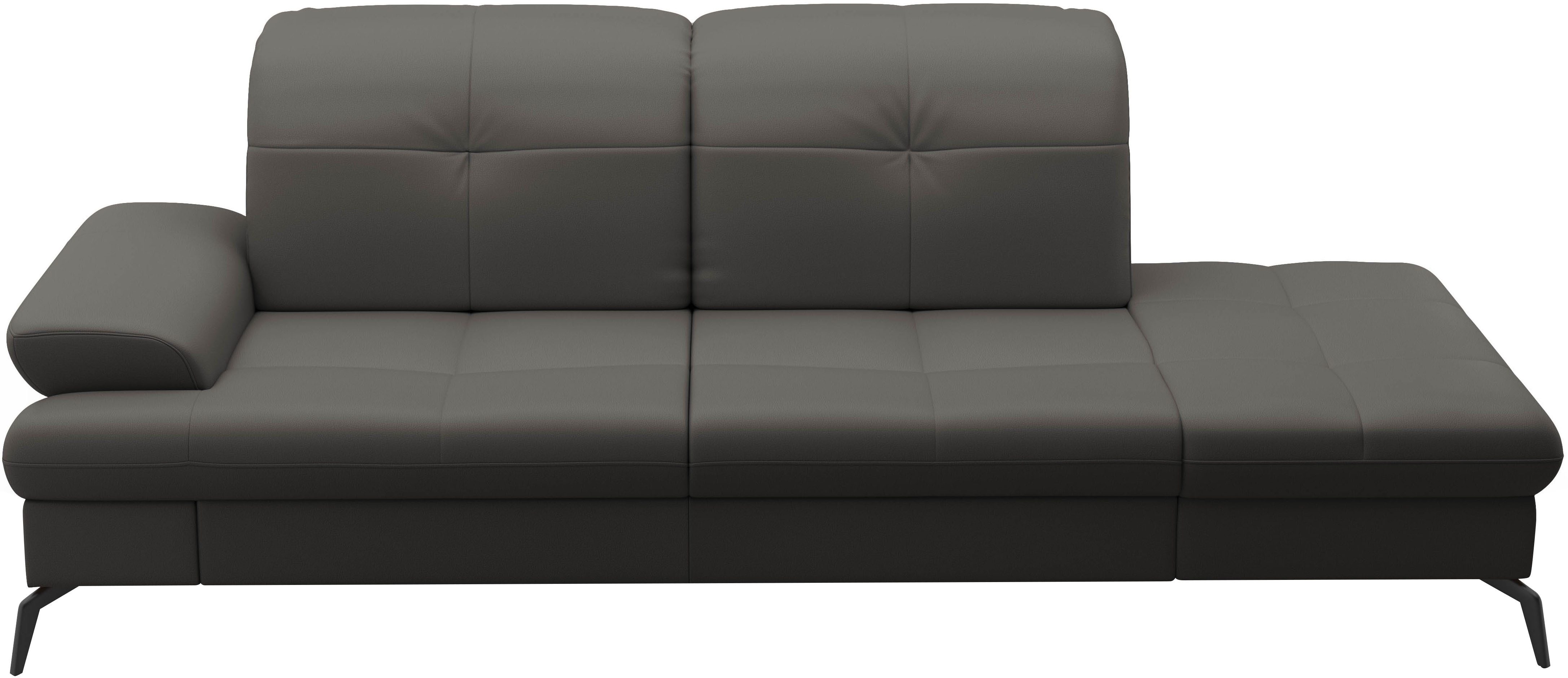 sit&more Recamiere Amica, inkl. Sitztiefenverstellung und Armteilverstellung, wahlweise mit Kopfteilverstellung und Stauraum