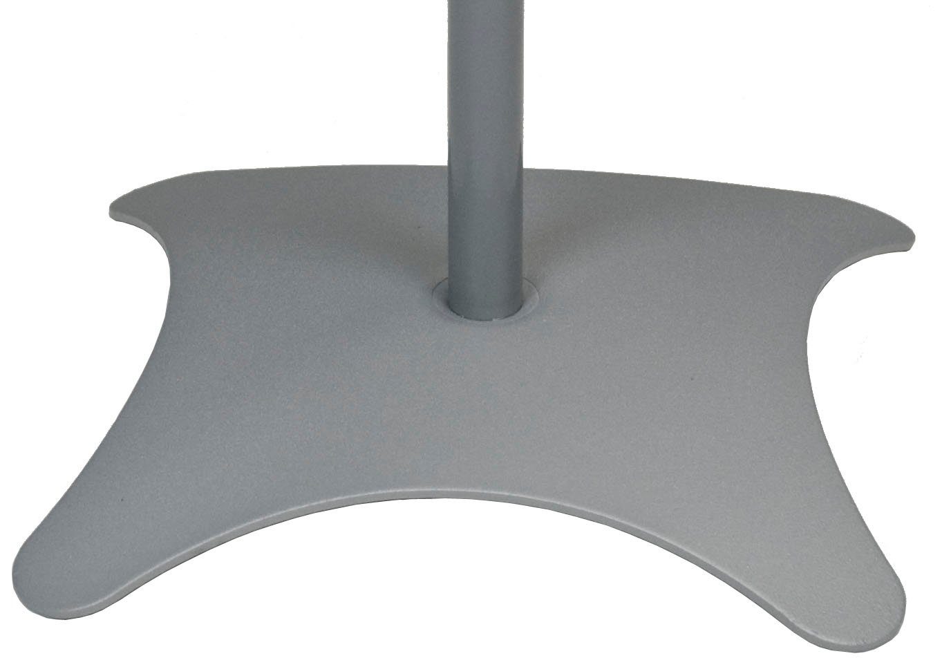 HALTERUNGSPROFI Lautsprecherständer S01 Silber