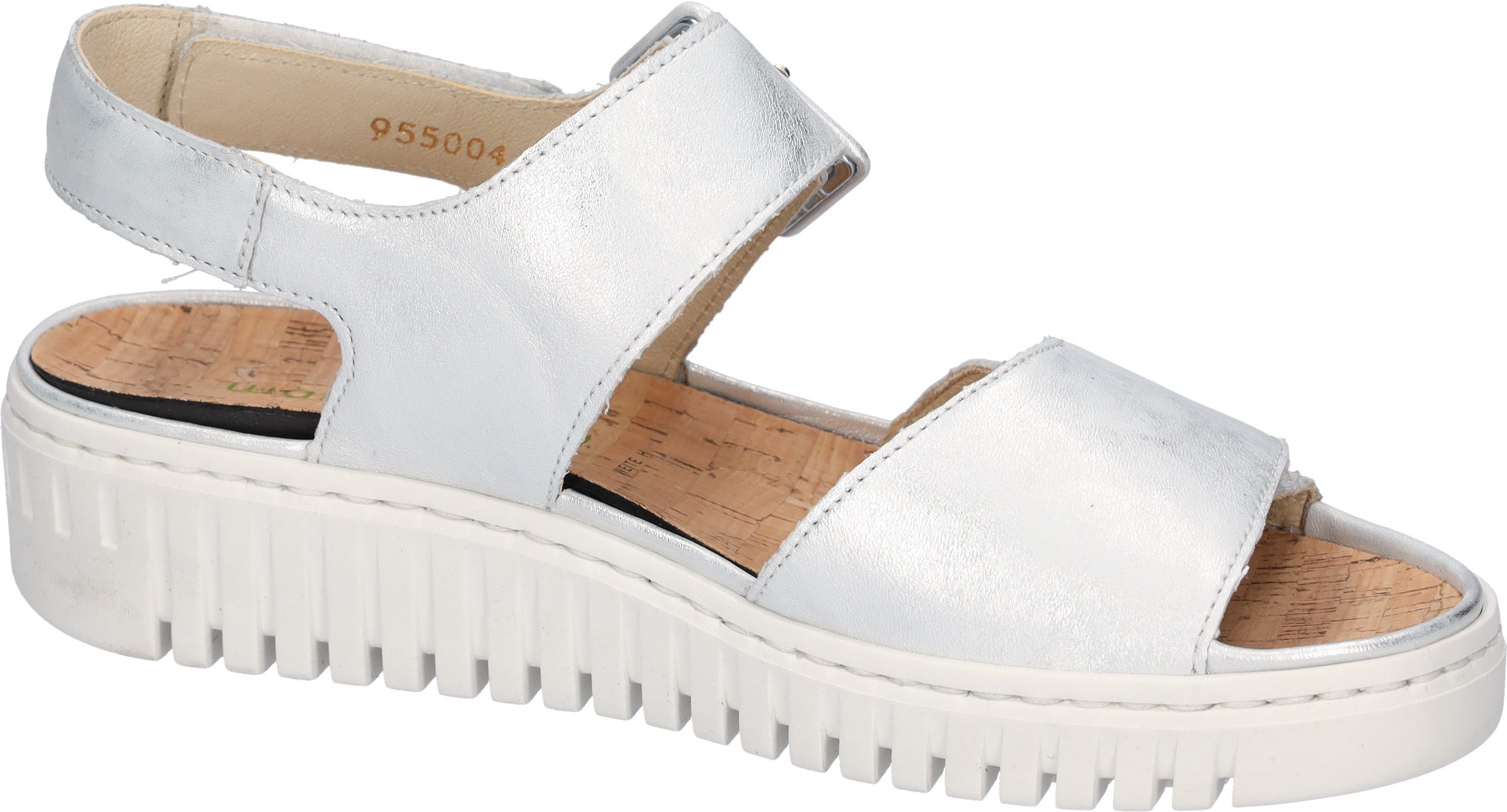 Waldläufer H-WILLOW Plateausandale Sommerschuh, Klettschuh, Bequemschuh mit Korkfußbett, H-Weite – Bild 5 von 5
