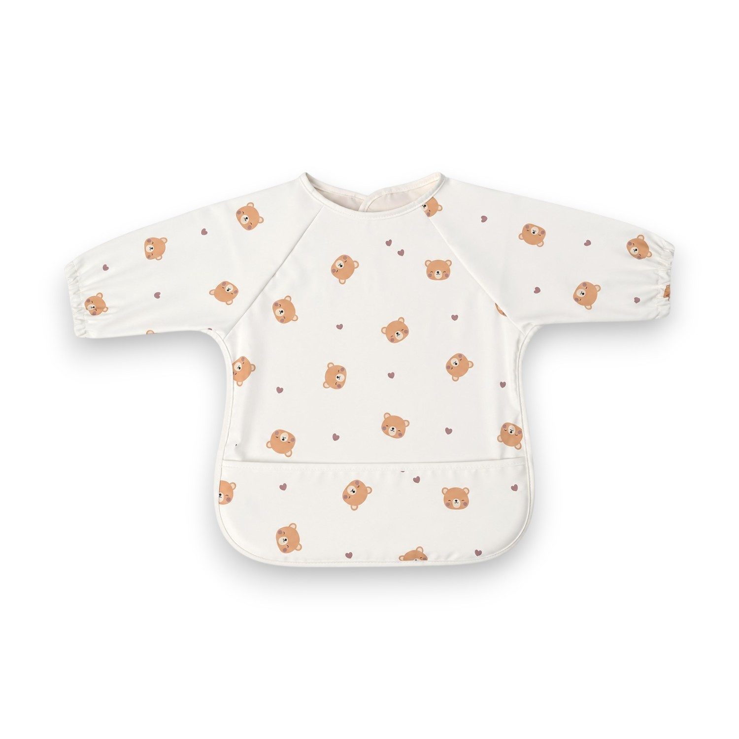 VewoTex Lätzchen Ärmellätzchen » Baby-Lätzchen mit Ärmeln und Auffangschutz, (Einzeln, 1-St., Kein Set), Schlabberlätzchen niedliches Tier Design » Wasserabweisend