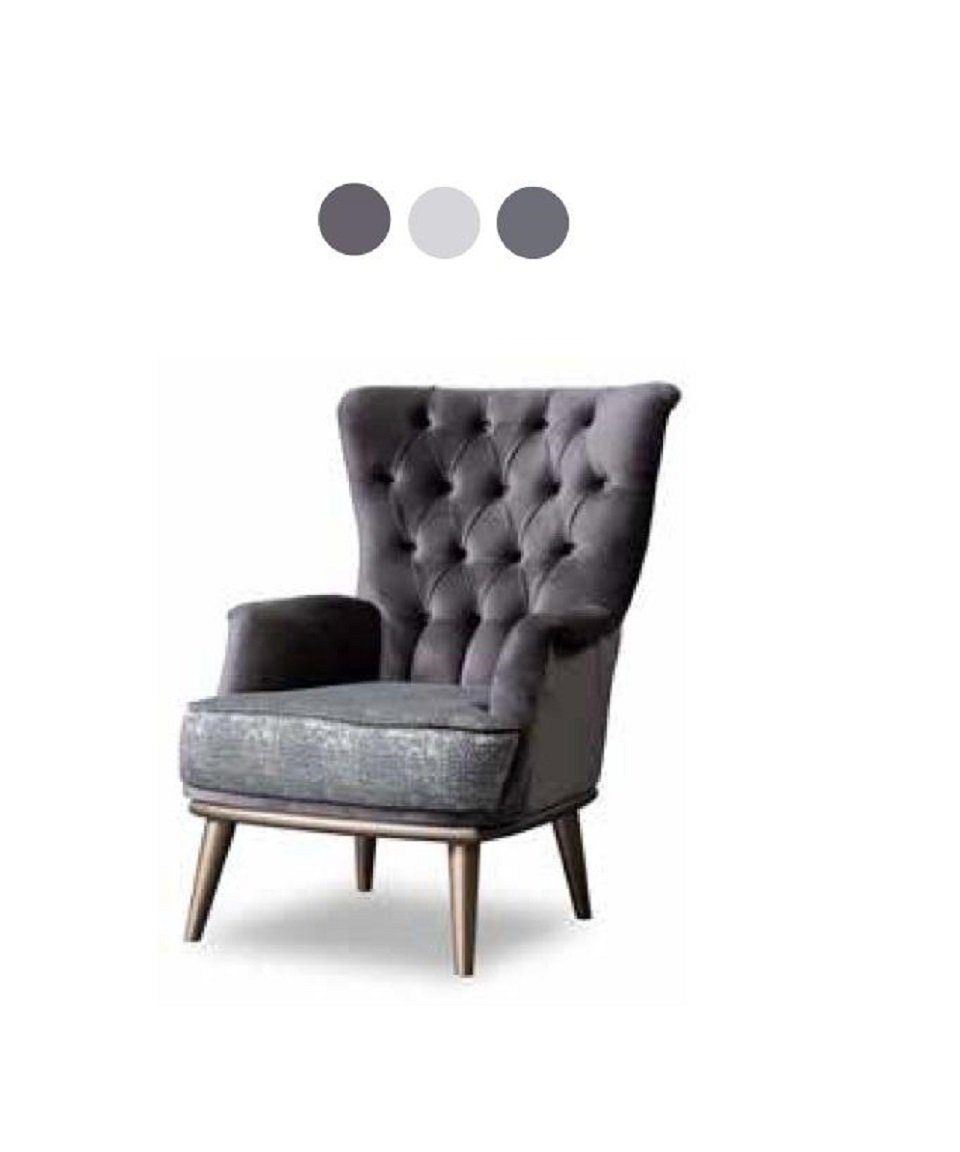 1 Sofas Made Wohnzimmer-Set Sitzer), Set Couchen, Sofas JVmoebel Dreisitzer Sessel 3 Nur (2-St., Luxus + Wohnzimmermöbel in Europa