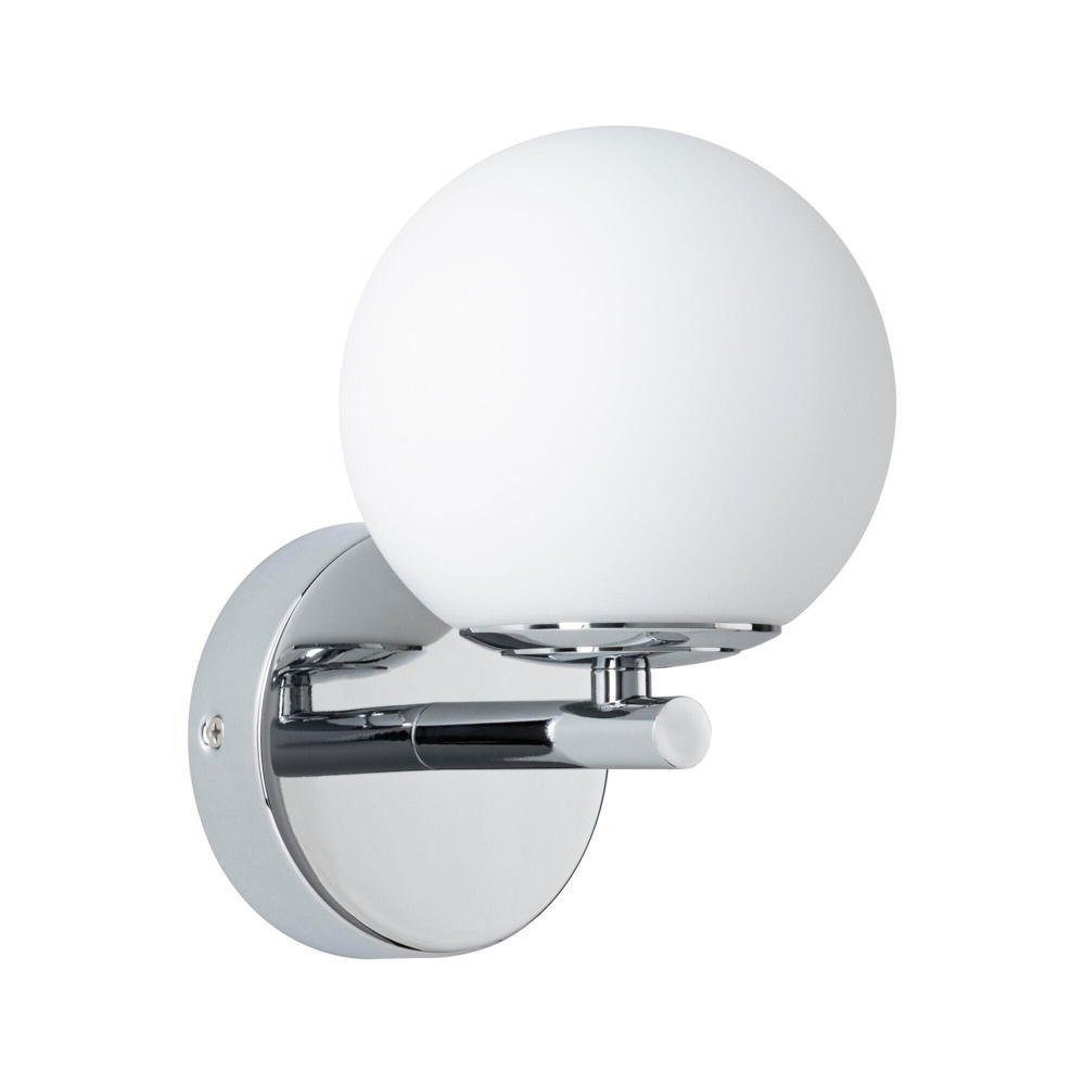 Paulmann Spiegelleuchte LED Wandleuchte Angabe, fest keine Weiß Gove Chrom Badezimmerlampen, 400lm Badleuchte, das Leuchtmittel in IP44, Badezimmer verbaut, warmweiss, Lampen für Ja, LED, 5W und enthalten