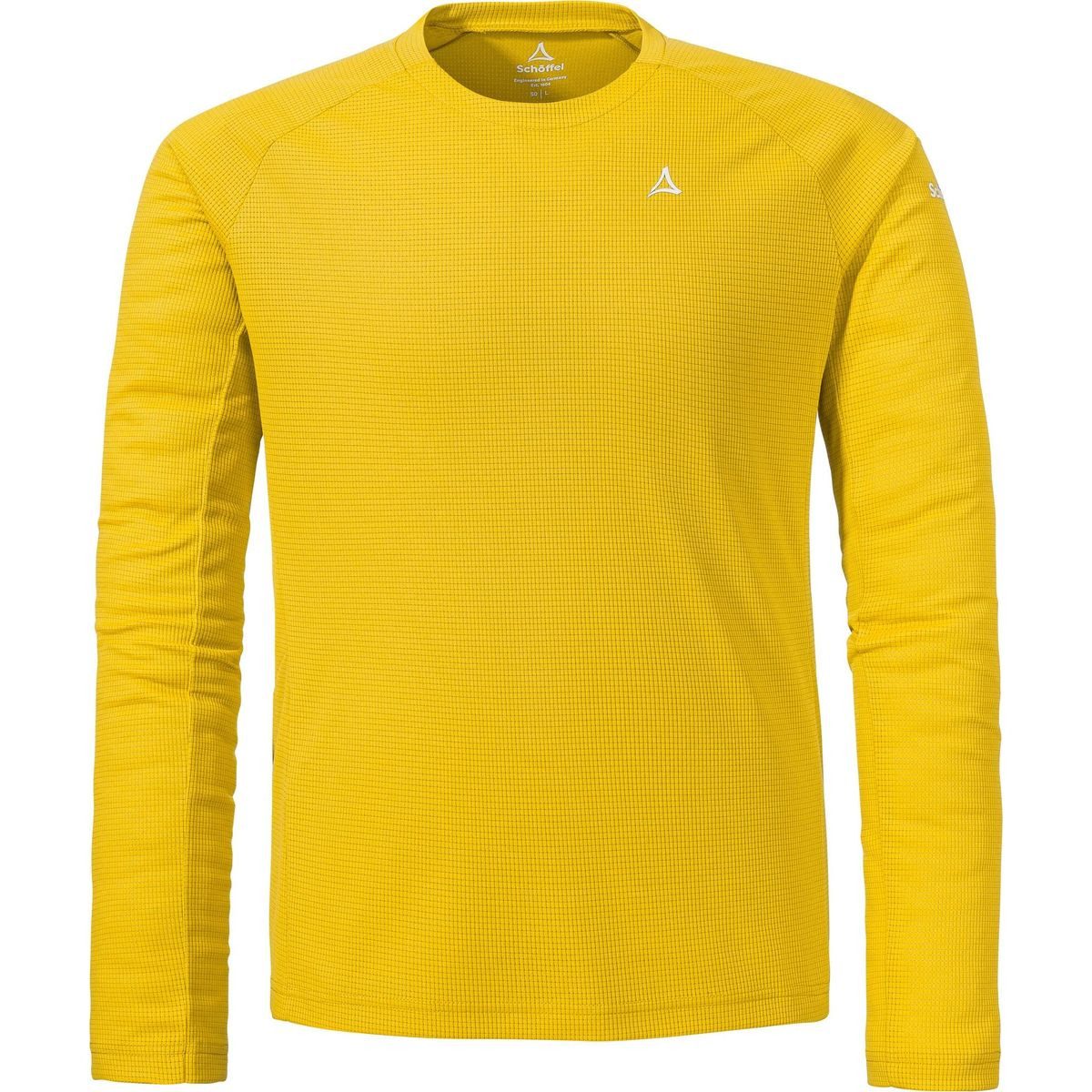 Schöffel Funktionsshirt Longsleeve Style Blaueis Men Perfektes Longsleeve für Bergsteiger, das Komfort, Bewegungsfreiheit
