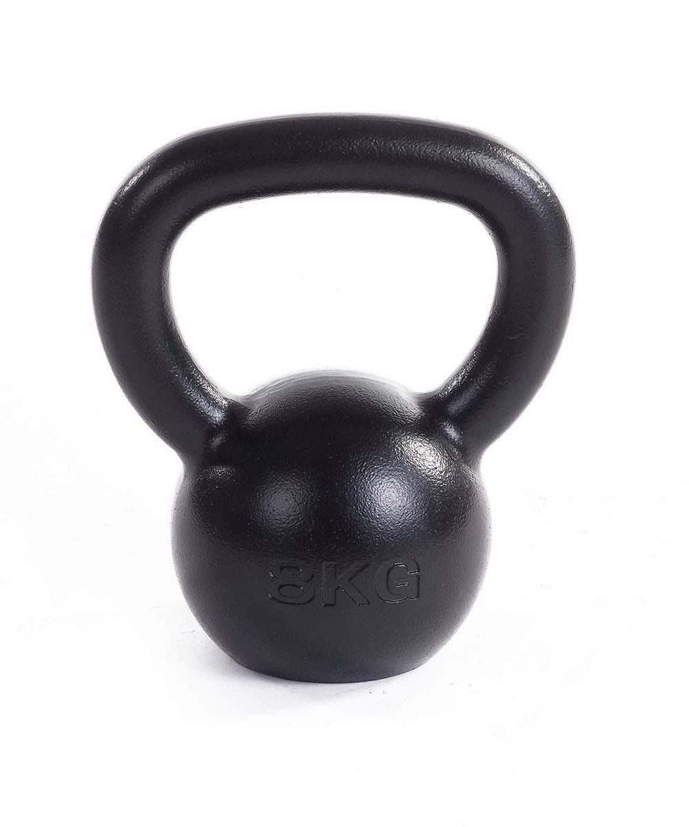 Wolverson Fitness Kettlebell Black Series KettleBell 6-32kg, Premium-Training für Kraft & Leistung, Geeignet für Home Gym, Studio & Functional Training