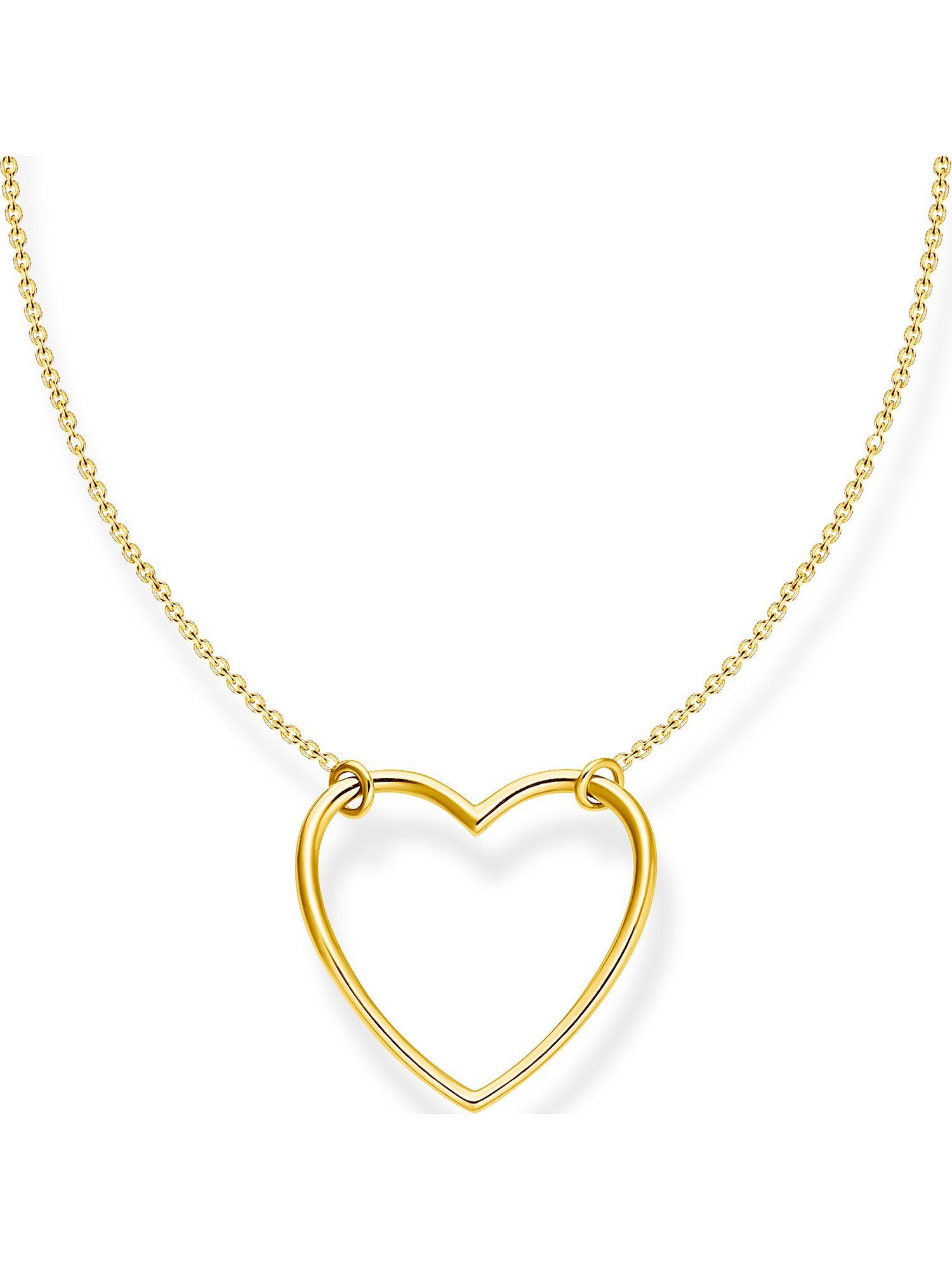 THOMAS SABO Silberkette Thomas Sabo Damen-Kette 925er Silber, Charming