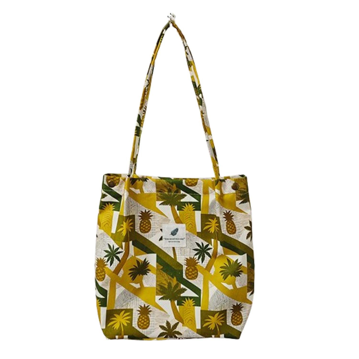Schultertasche Damen Grosse Kapazität Canvas Tasche Tote Handtasche