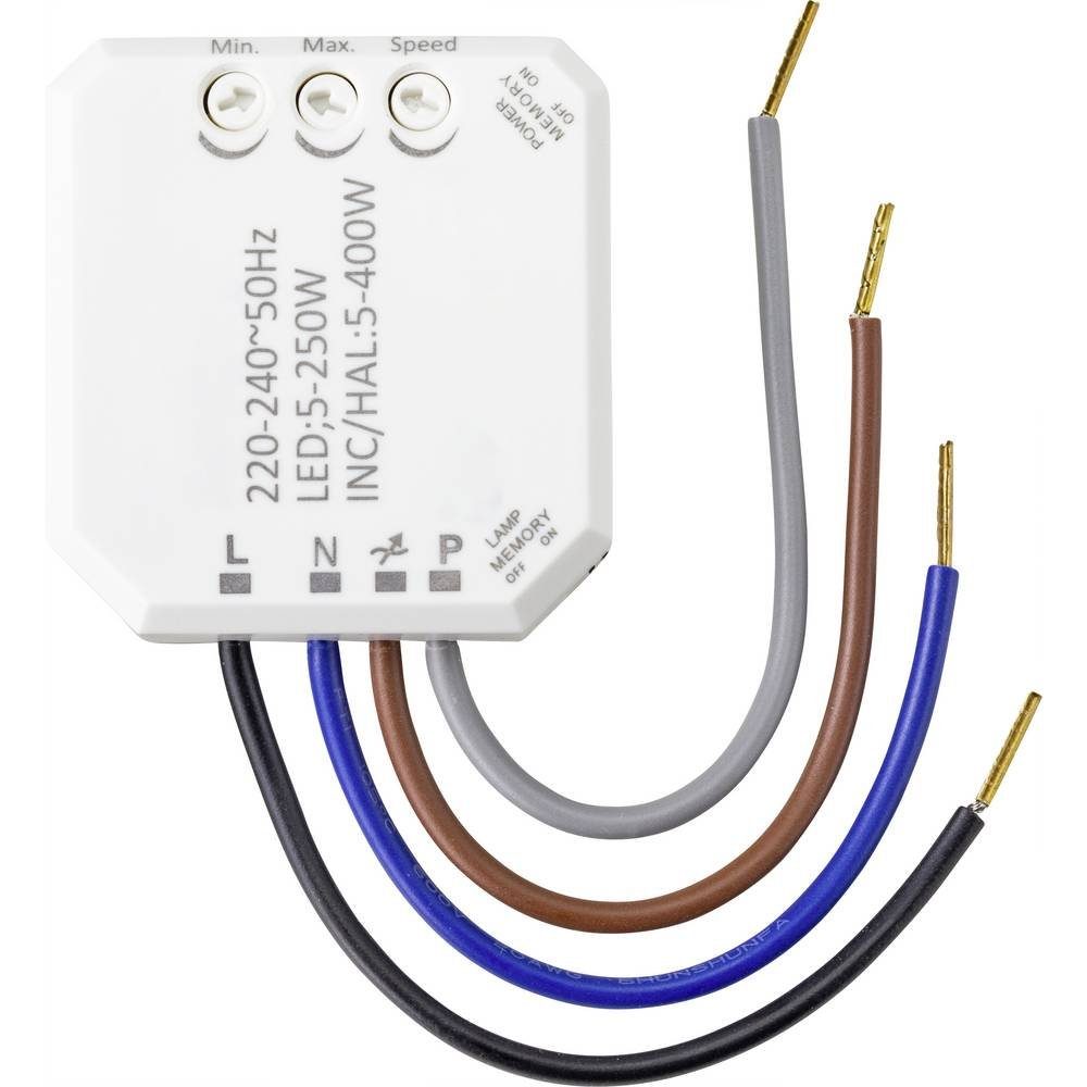 Sygonix Drehdimmer Einbau Dimmer 250 W SY-4697884