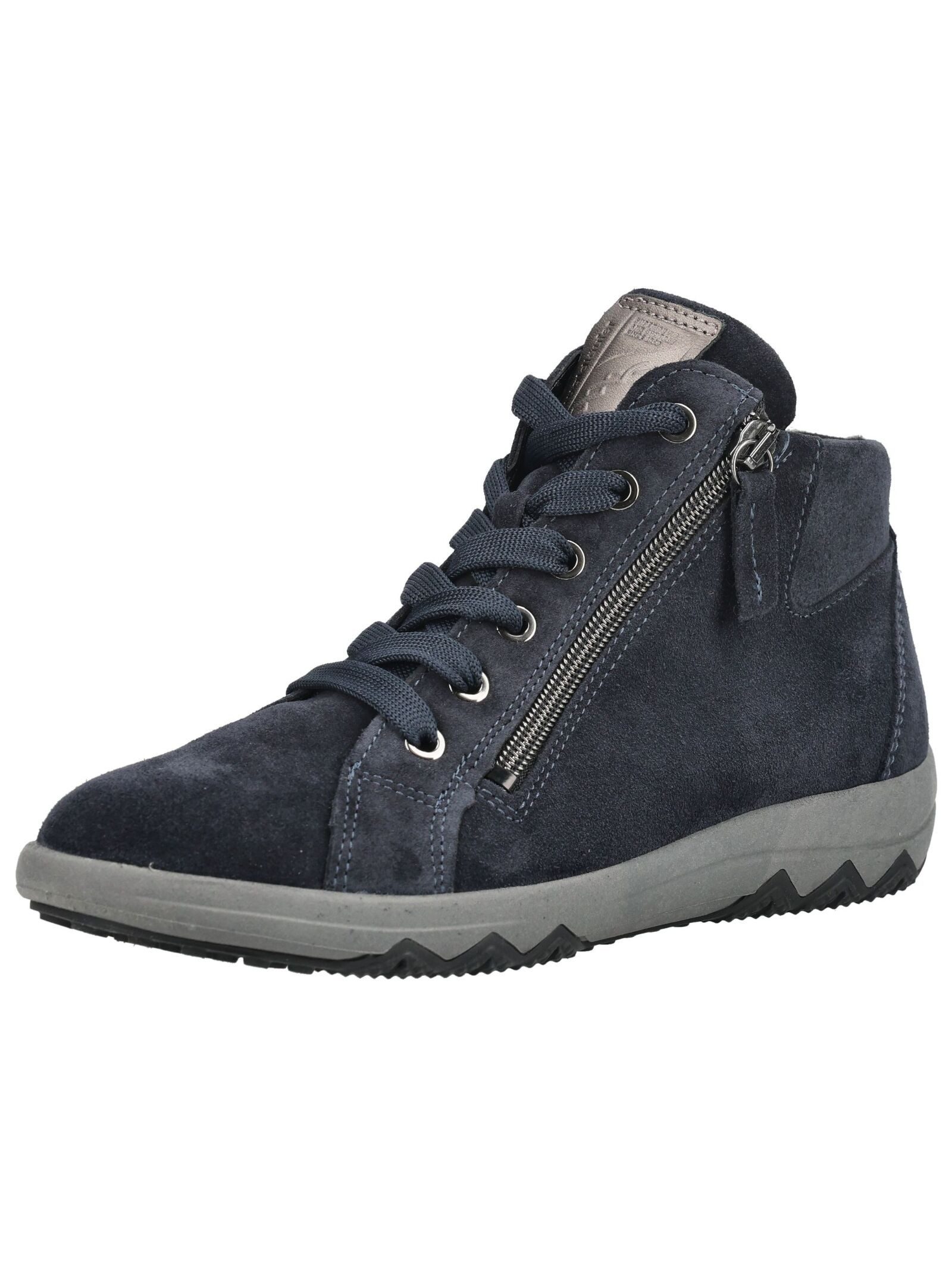 Waldläufer Waldläufer Stiefelette Veloursleder Schnürstiefelette